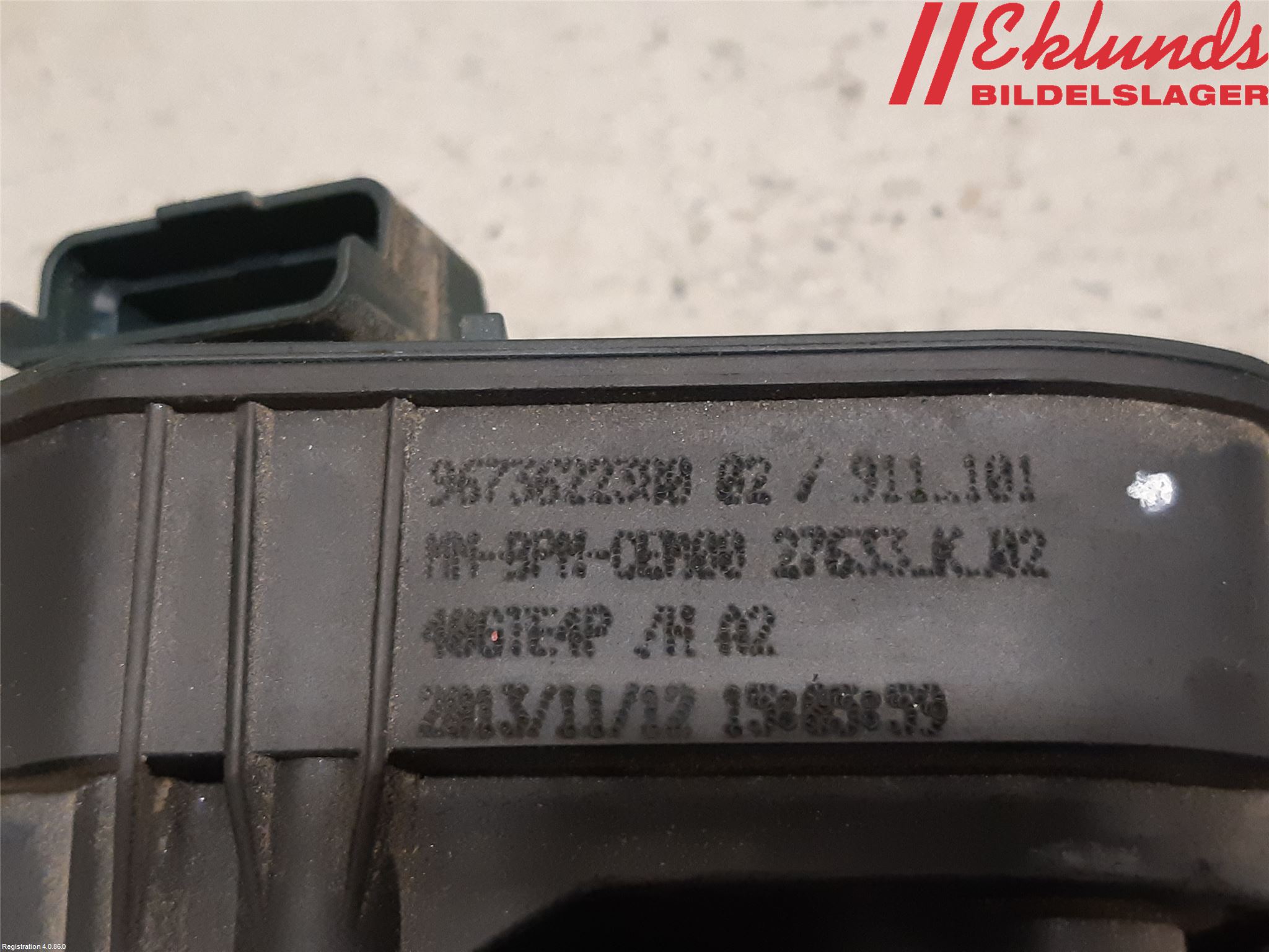 Peugeot 208 12-15 Injspjällhus