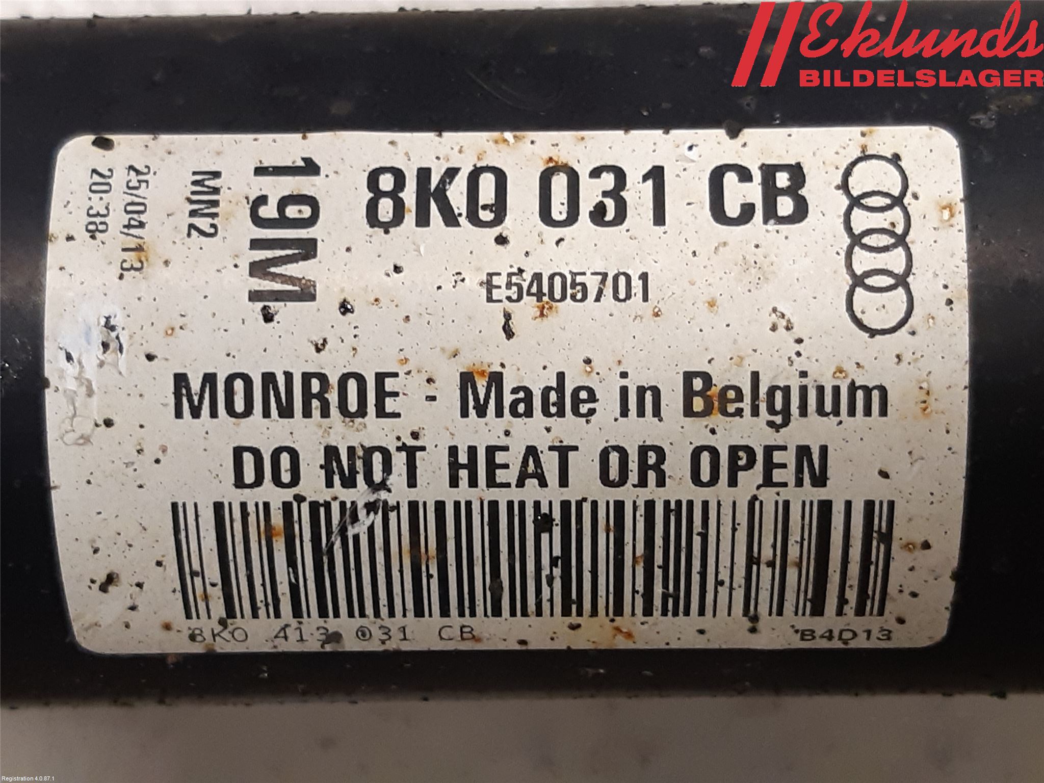 Audi A4 12-15 Fjäderben Fram Vänster