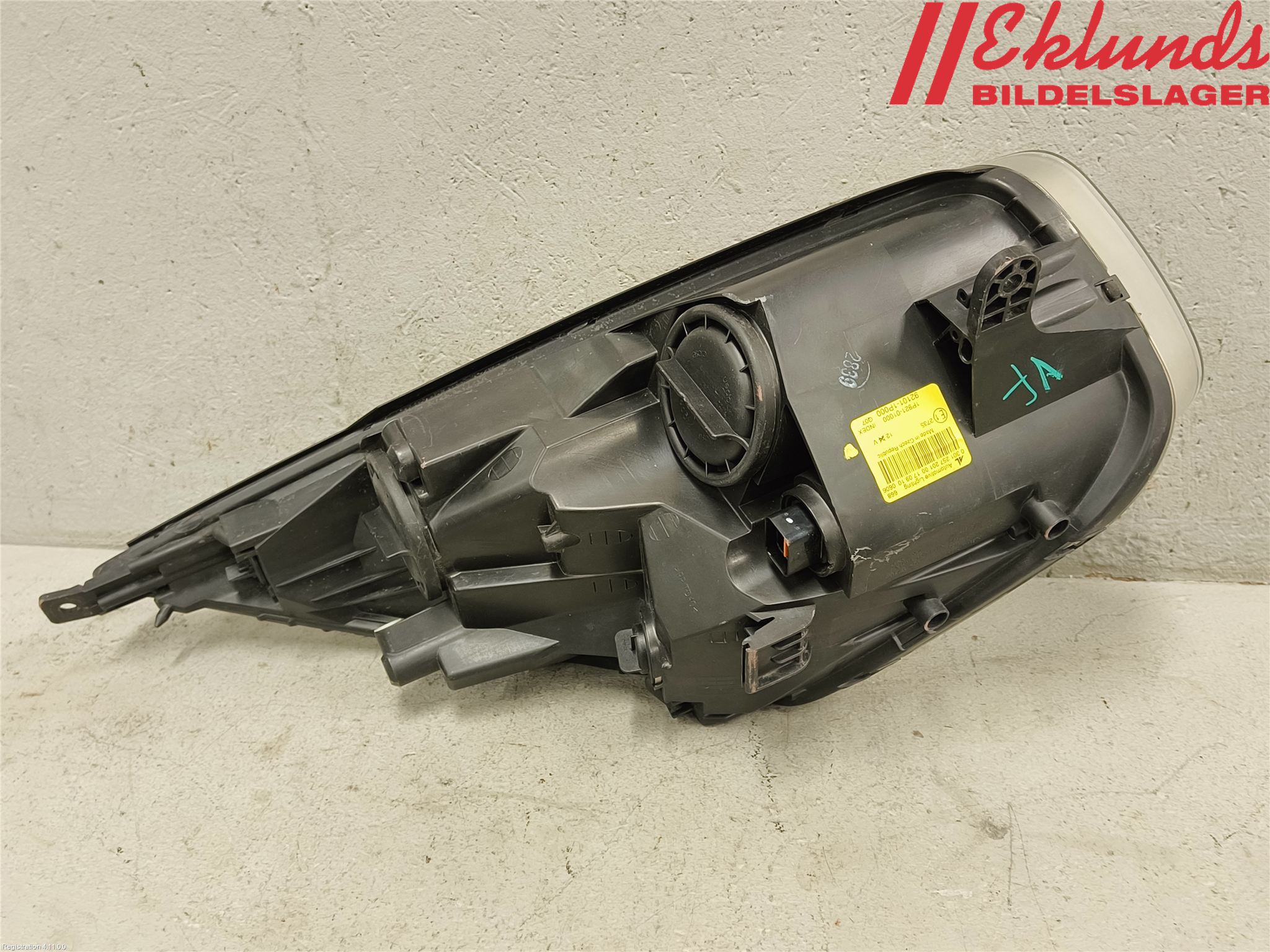 Kia VENGA 10-19 Strålkastare Vänster