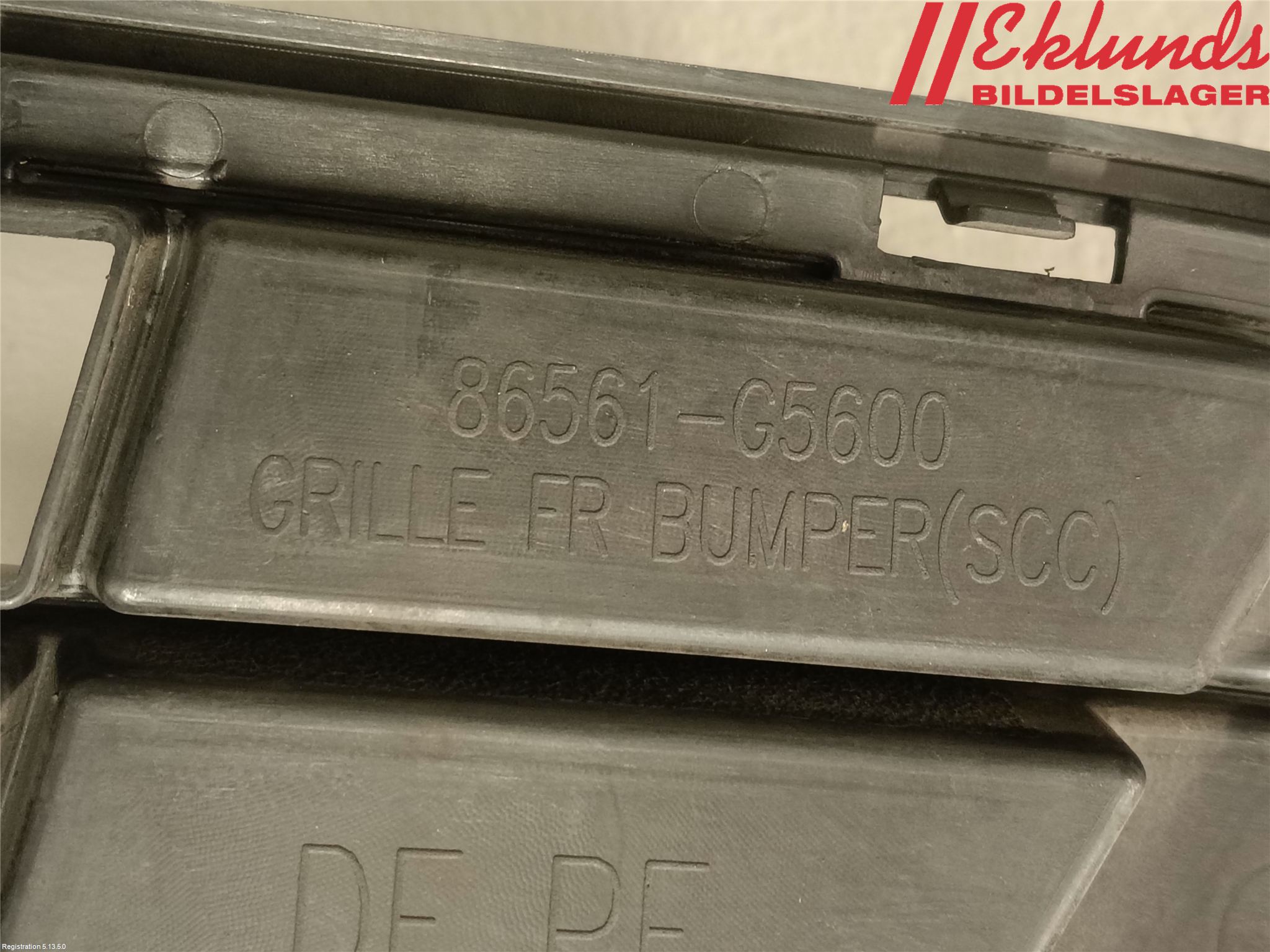Kia NIRO (DE) 17-22 Stöt Utfyllnad-List-Grill