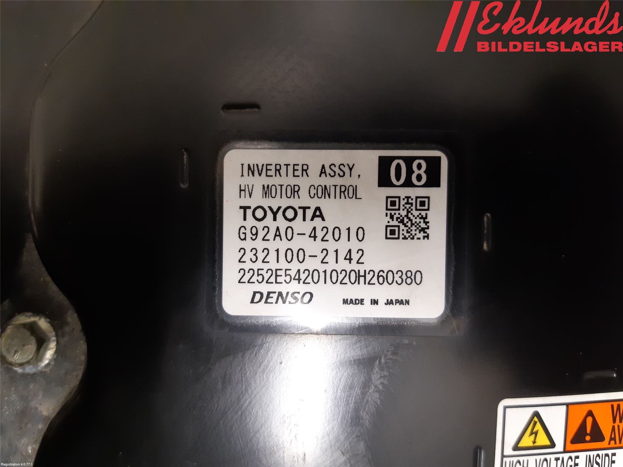 Toyota RAV4 19- Inverter Hybrid