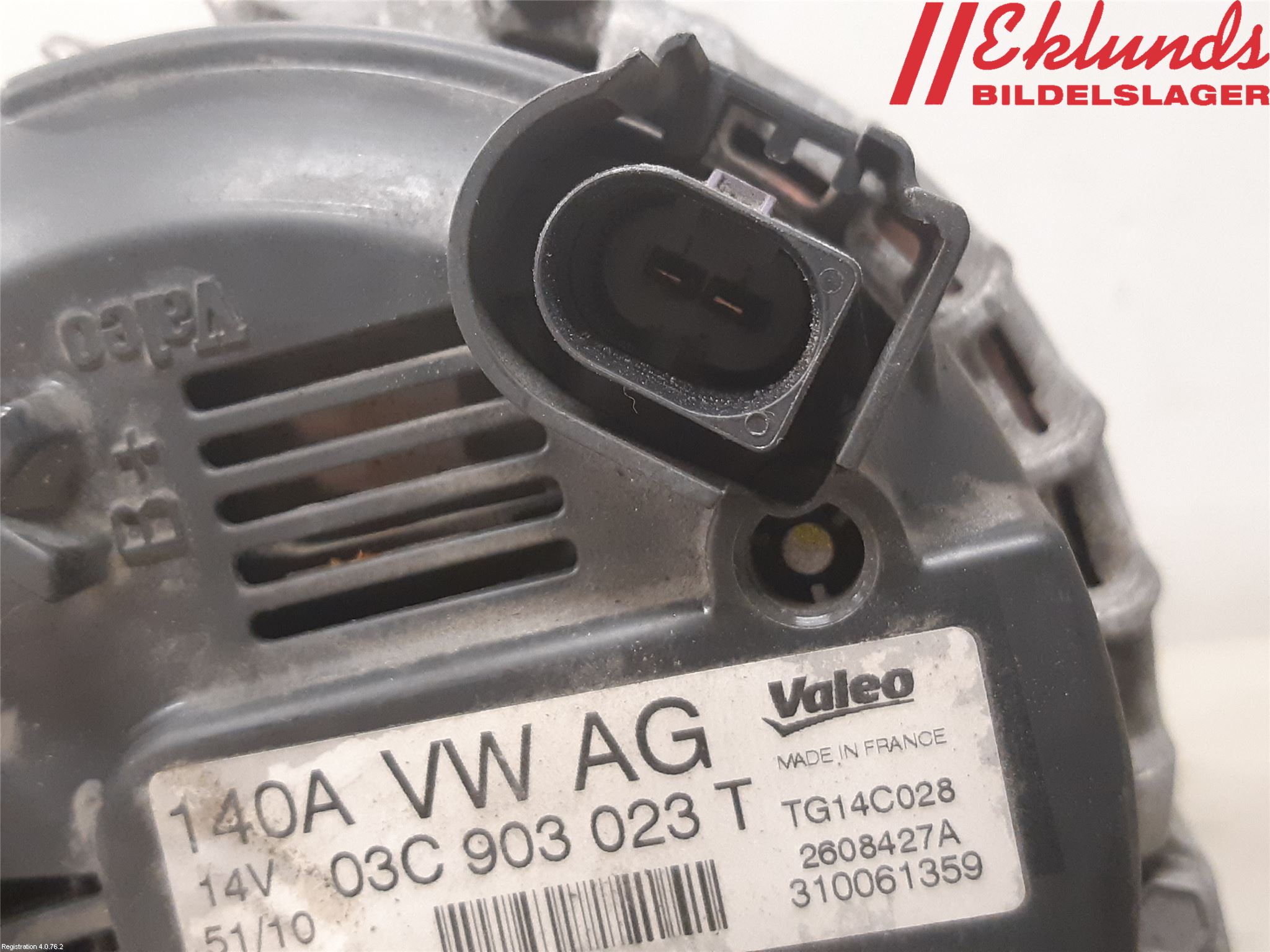 Volkswagen VW PASSAT 11-14 Generator