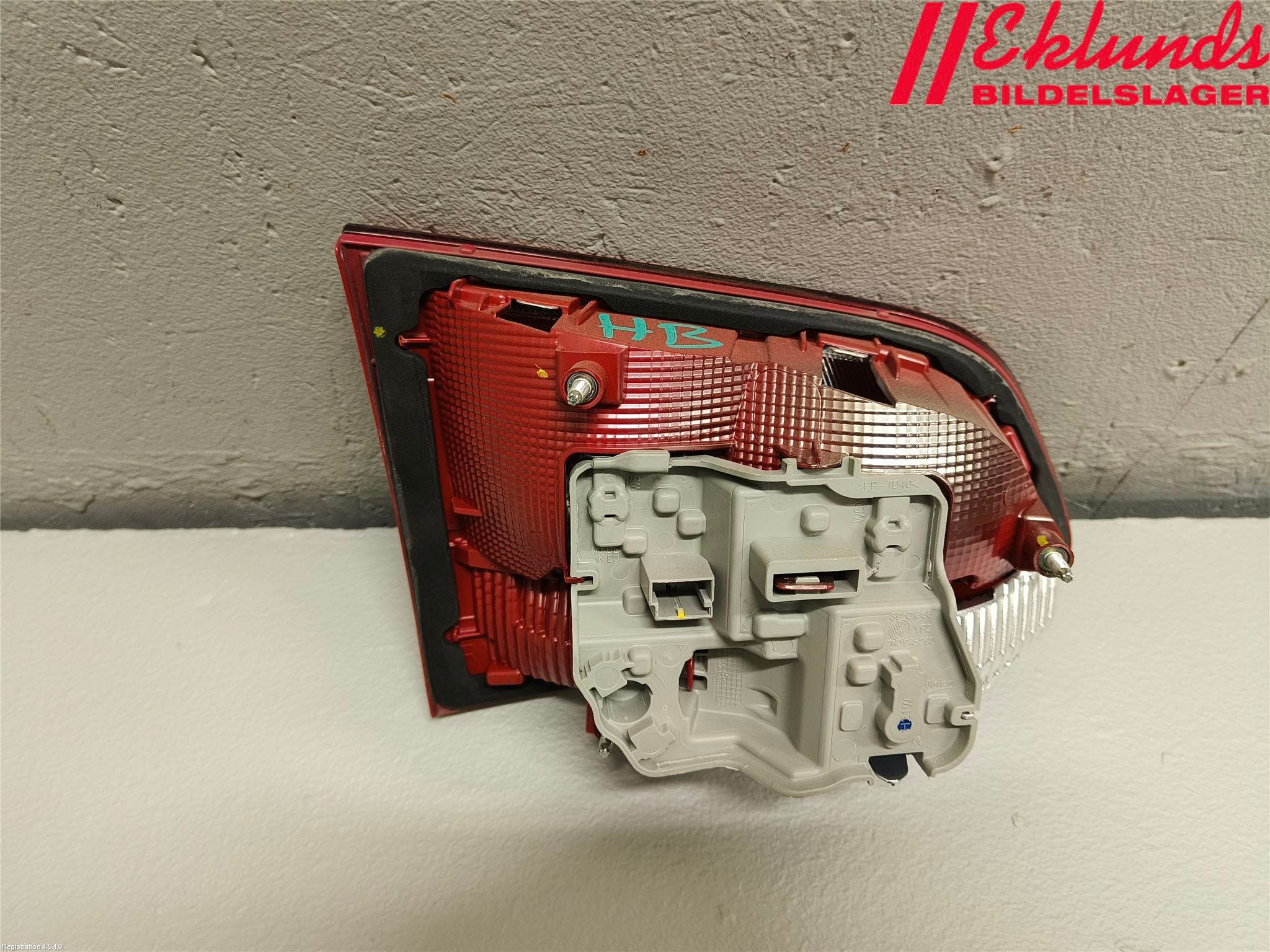 Volkswagen VW SHARAN 11- Bakljus Lucka Hö