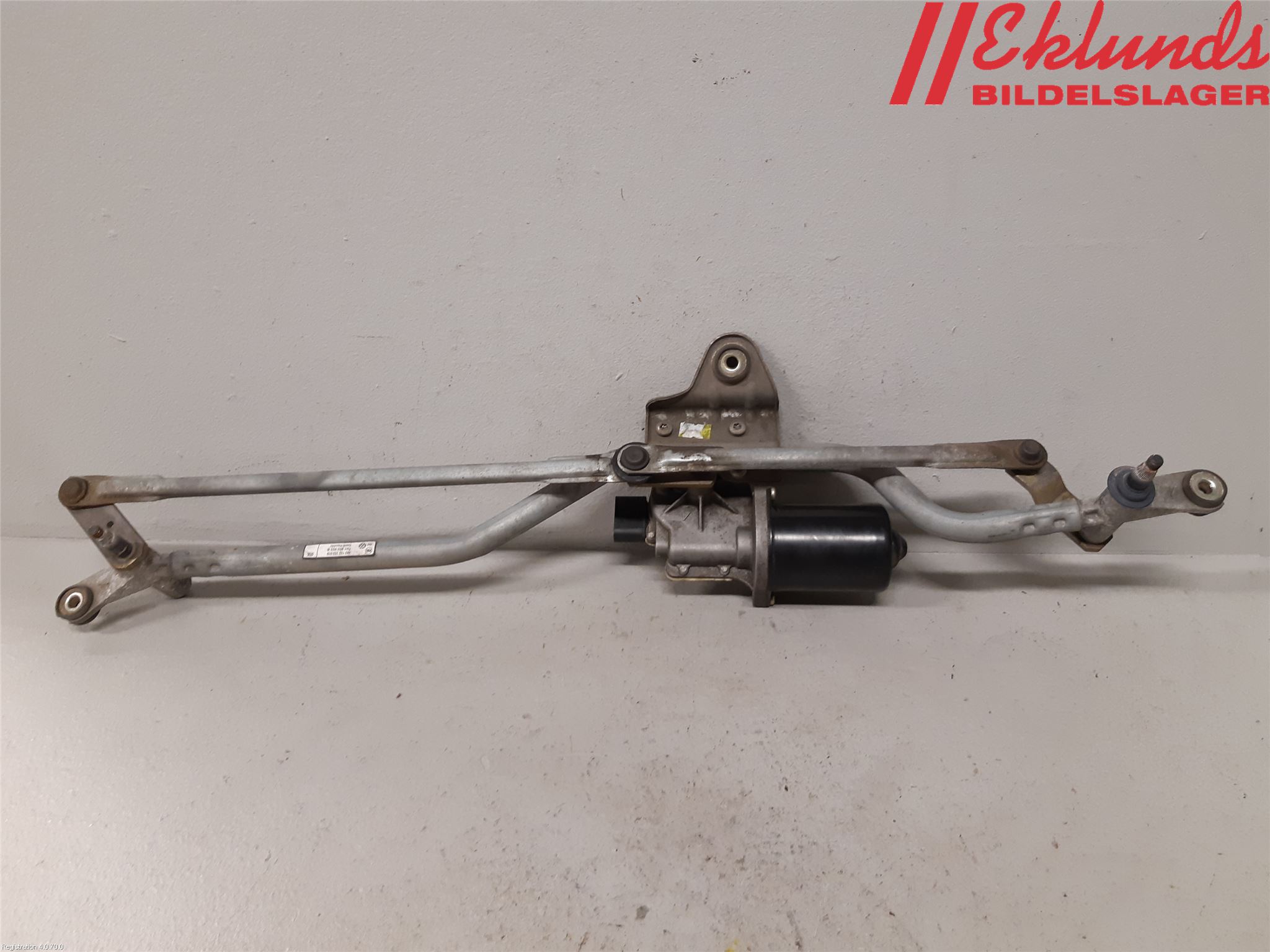 Volkswagen VW TRANSP/CARAVELLE (T5) 04-15 Torkarmotor Vindruta