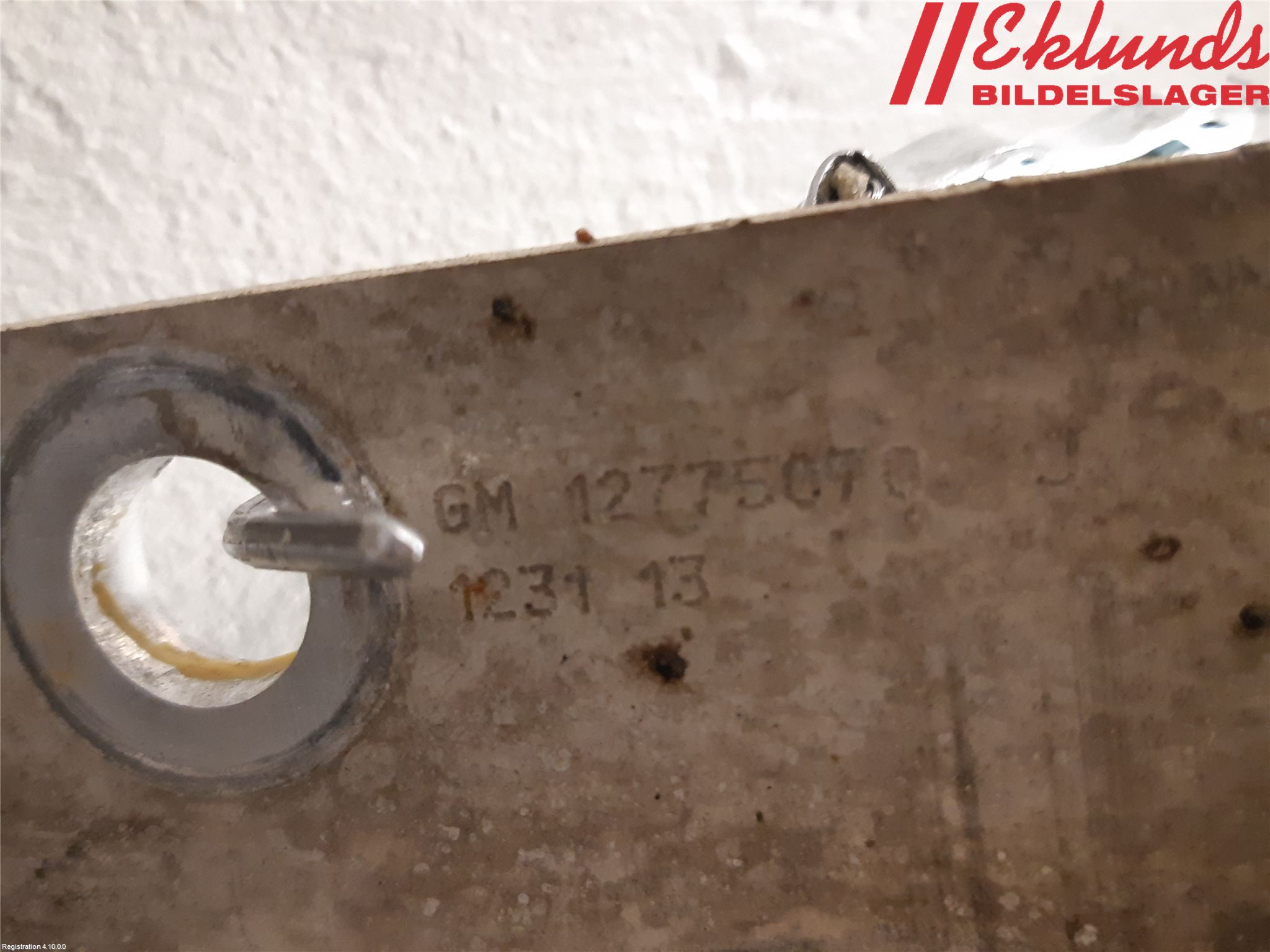 Opel ASTRA J 10-15 Stötfångarbalk Bak