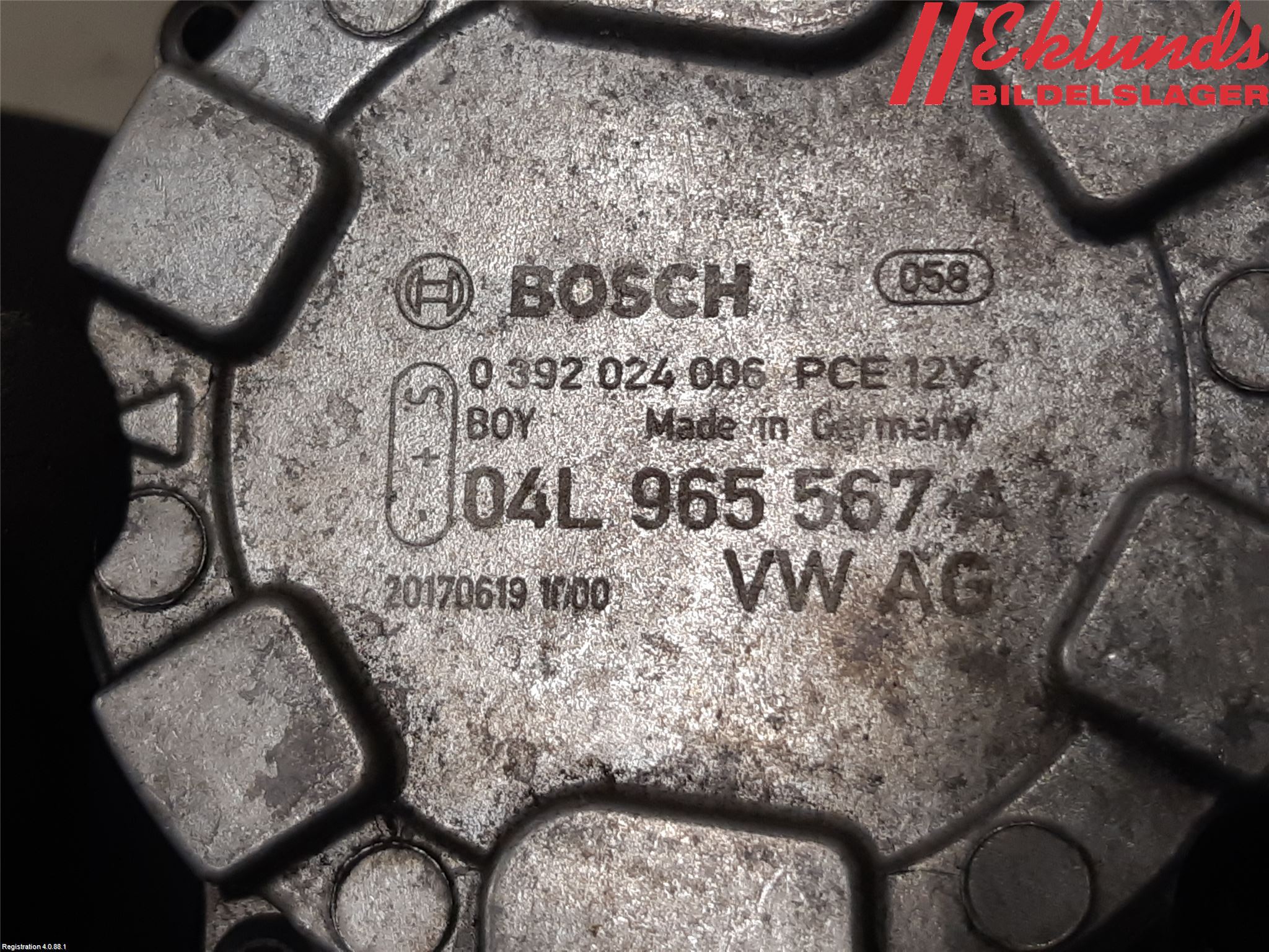 Volkswagen VW PASSAT 15-19 Vattenpump