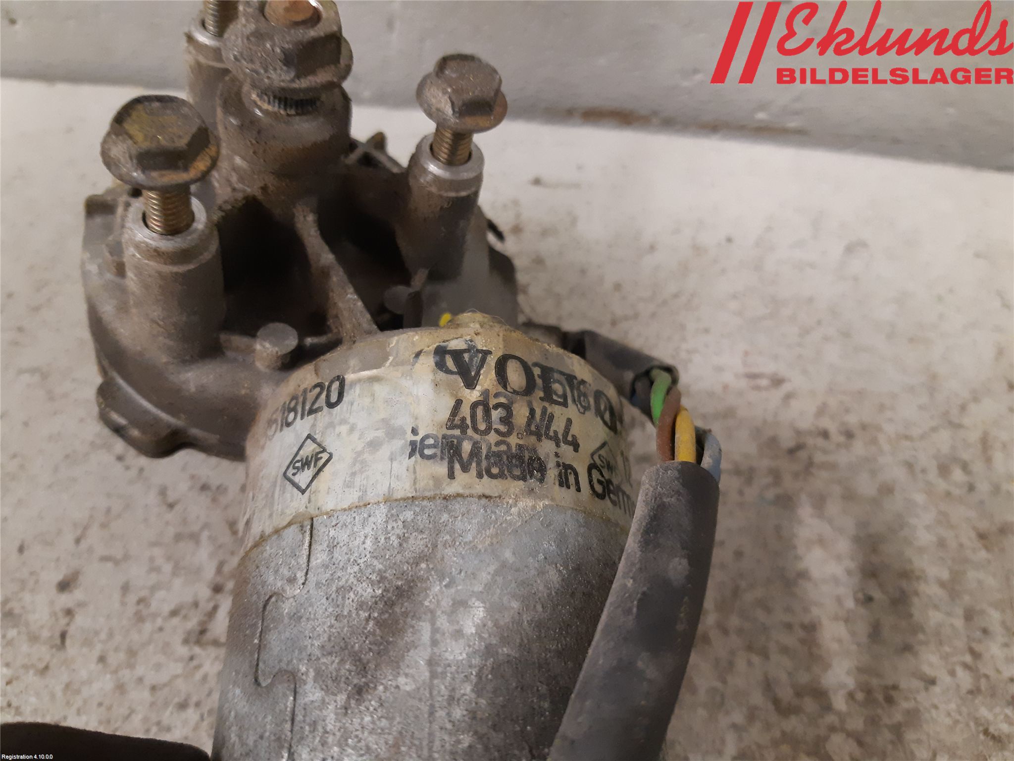 Volvo 940 91-98 Torkarmotor Vindruta