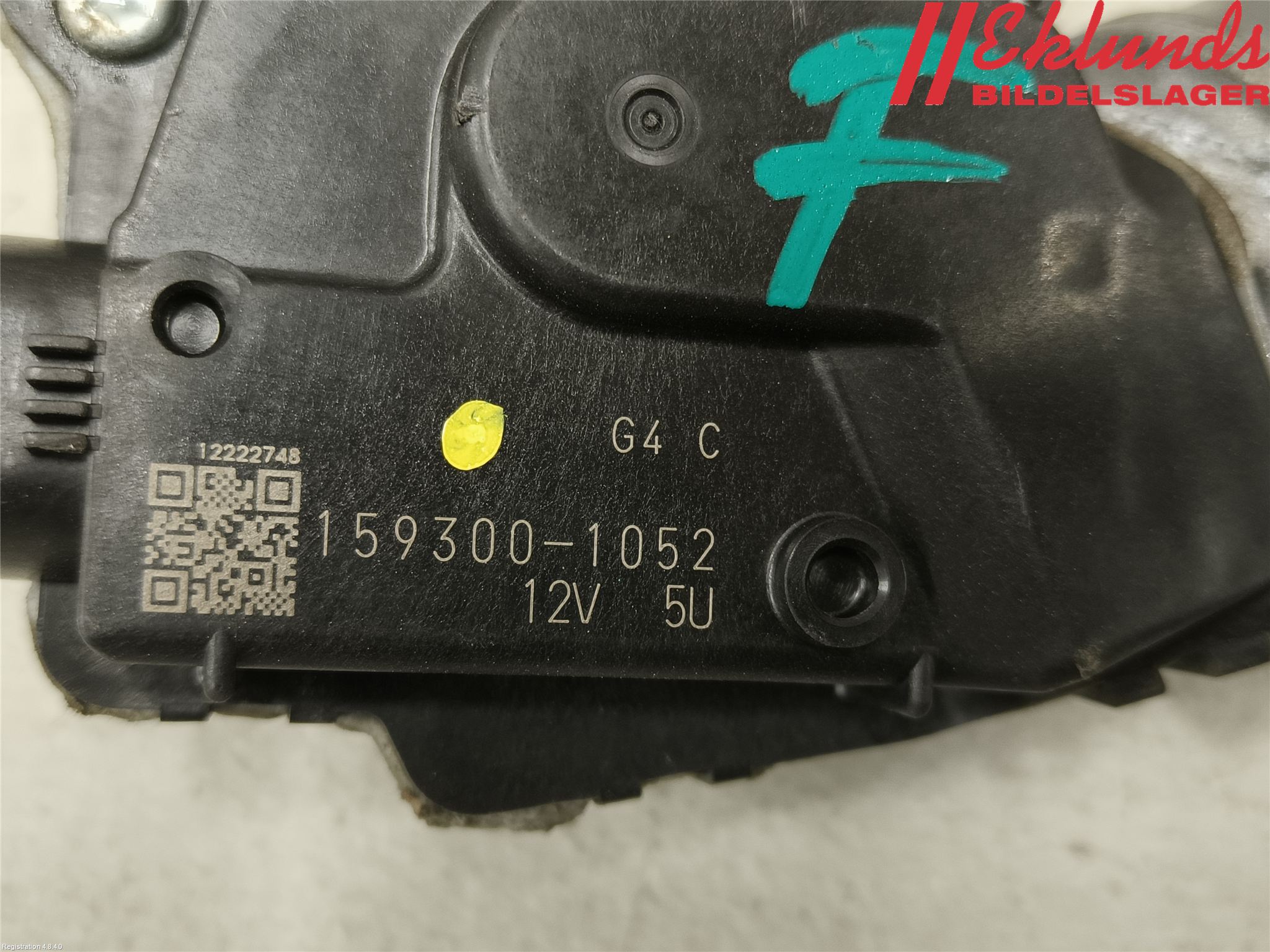 Mitsubishi ASX 10-22 Torkarmotor Vindruta