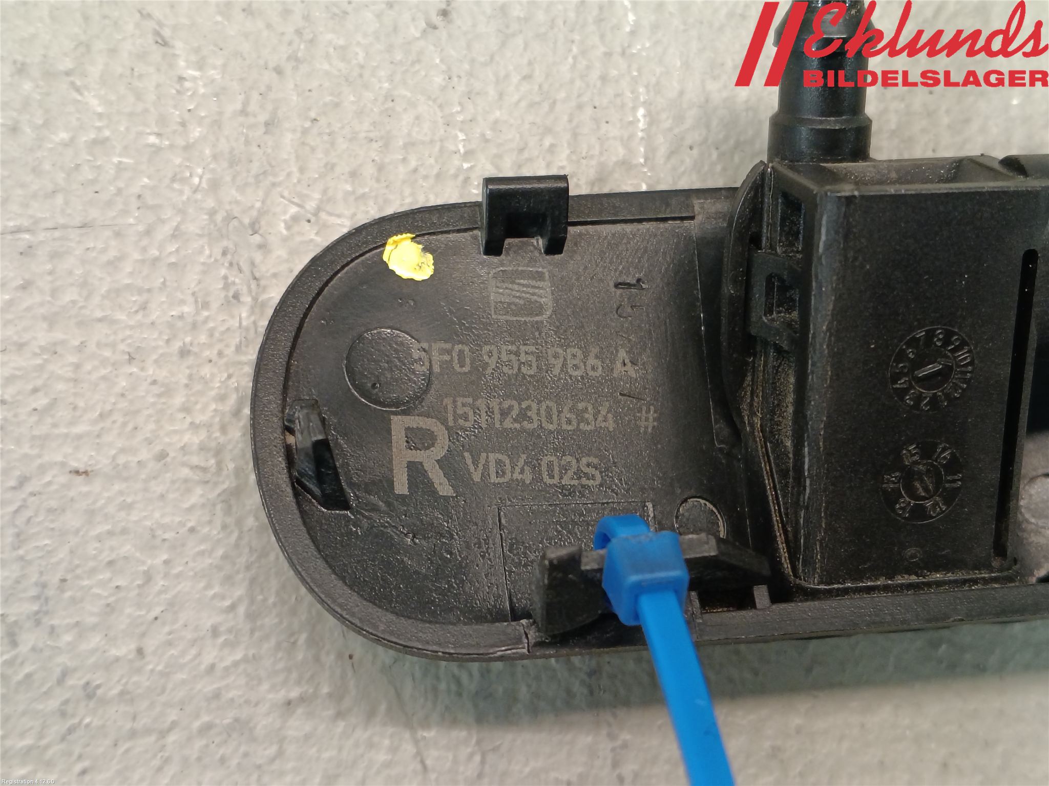 Seat LEON 13-20 Spolarmunstycke Rutor