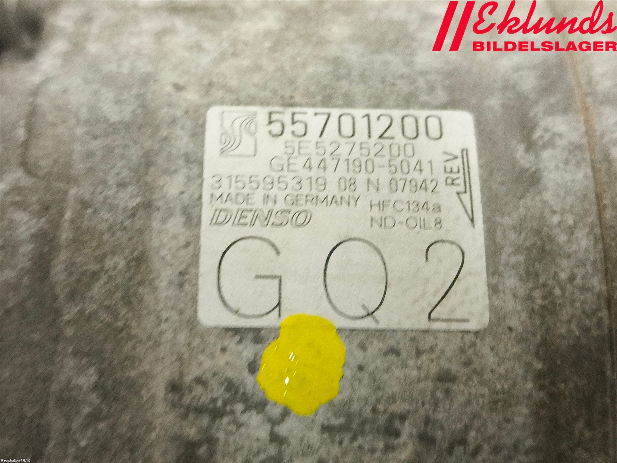 Opel CORSA D 07-14 Ac Kompressor