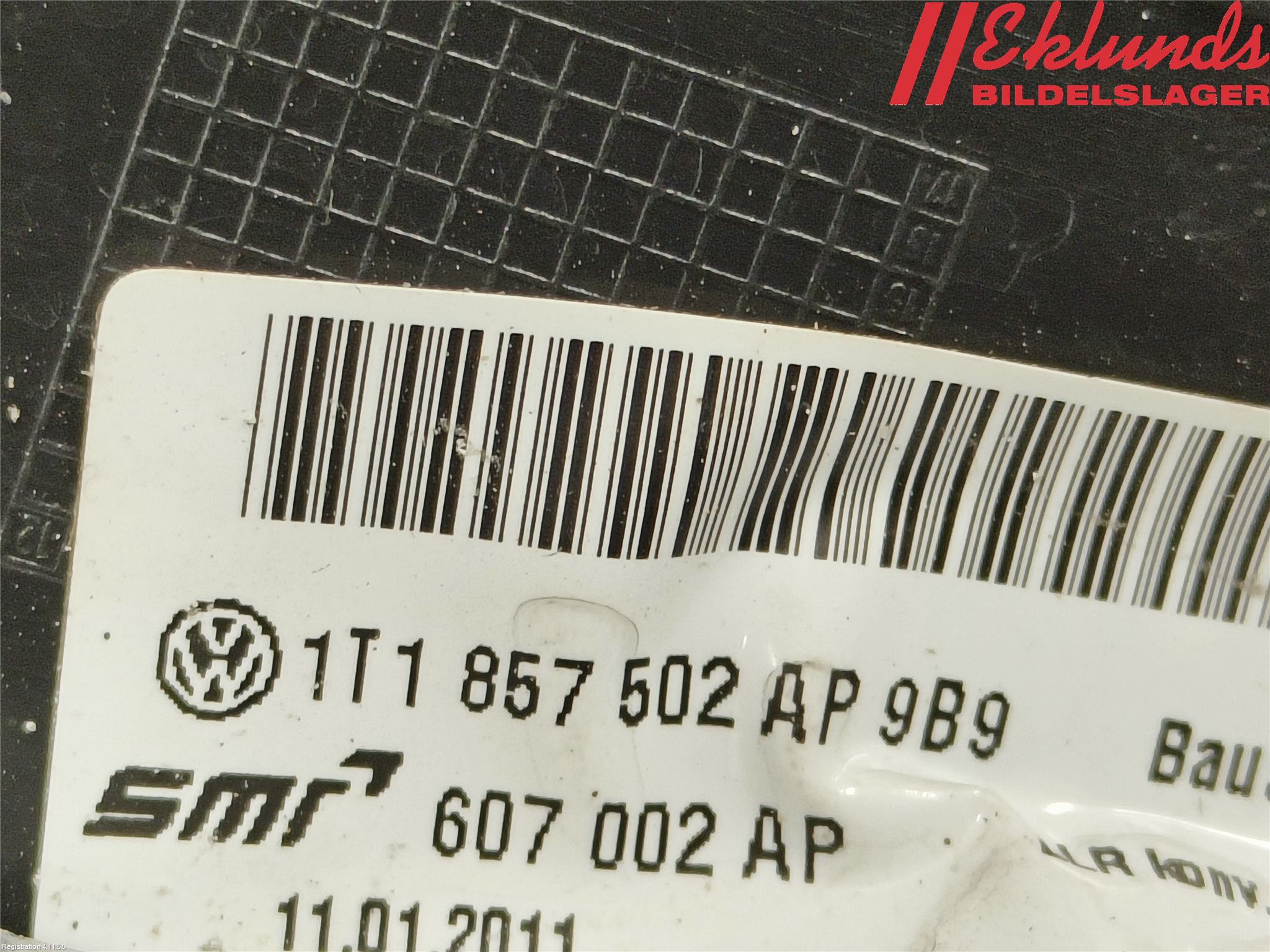 Volkswagen VW TOURAN 10-15 Spegel Yttre El Hö