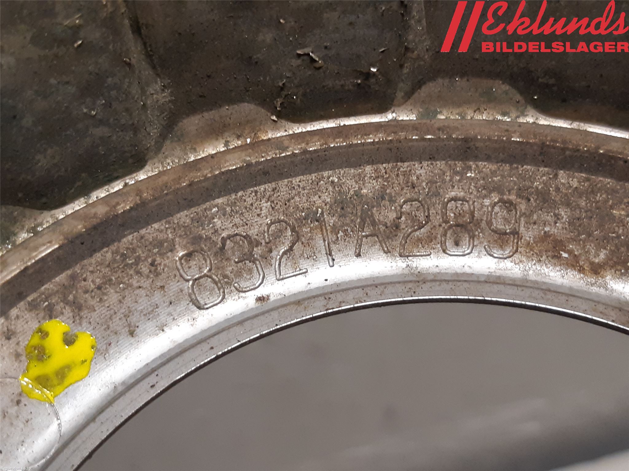 Mitsubishi OUTLANDER 07-12 Dimljussarg Fram