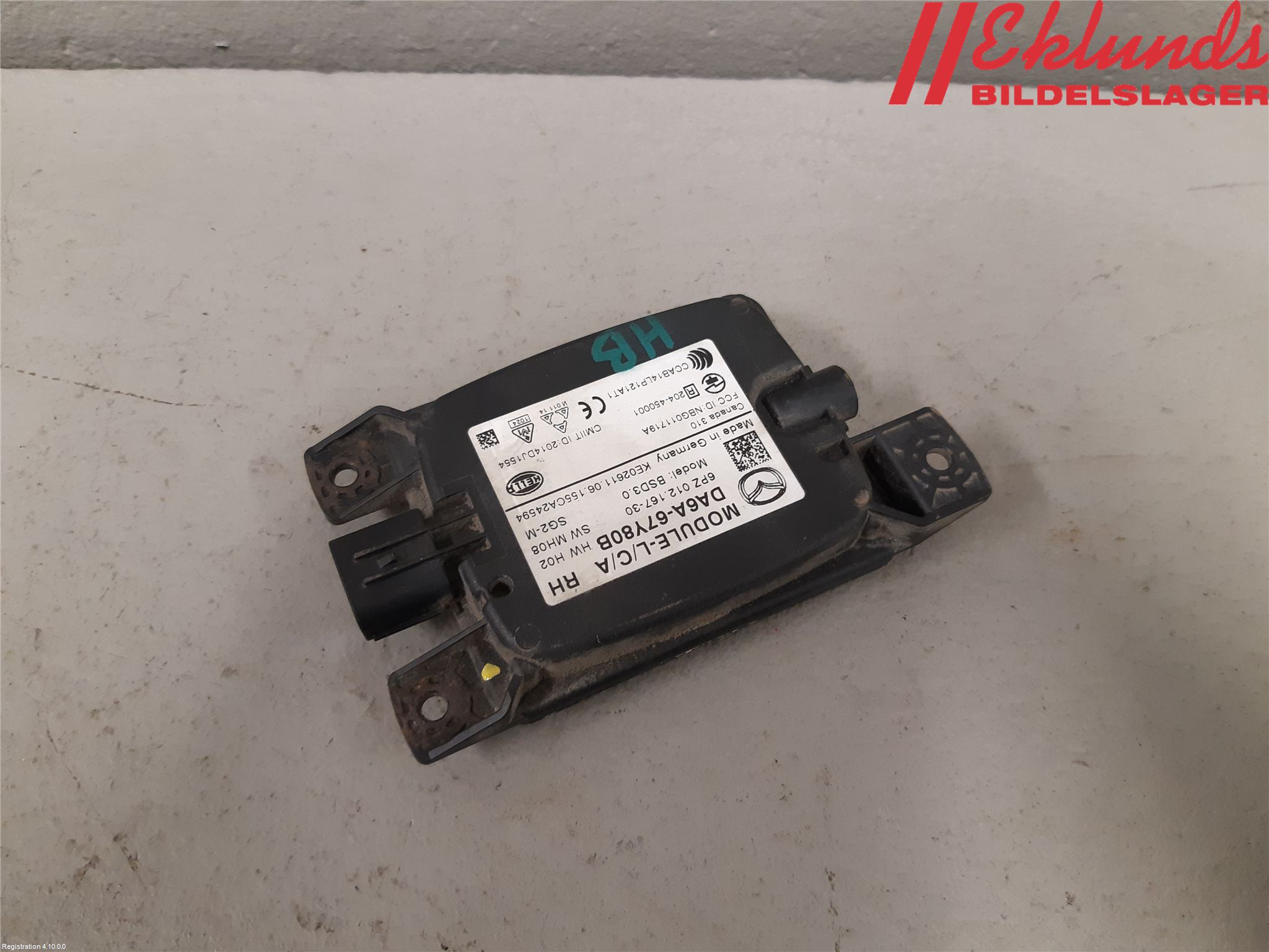 Mazda 2 (DJ) 15-22 Sensor Aktivt Kollisionsskydd