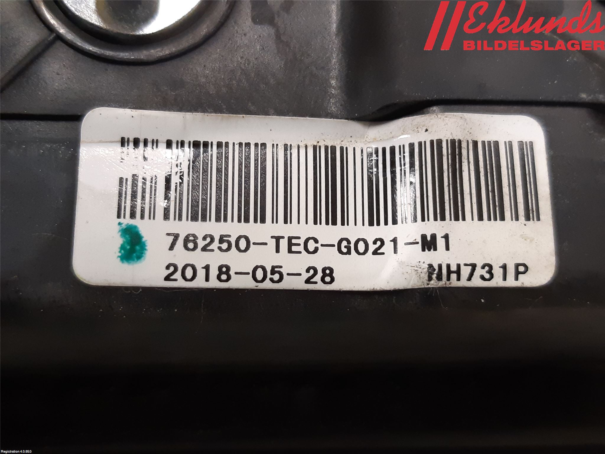 Honda CIVIC 17-22 Spegel Yttre El Vä