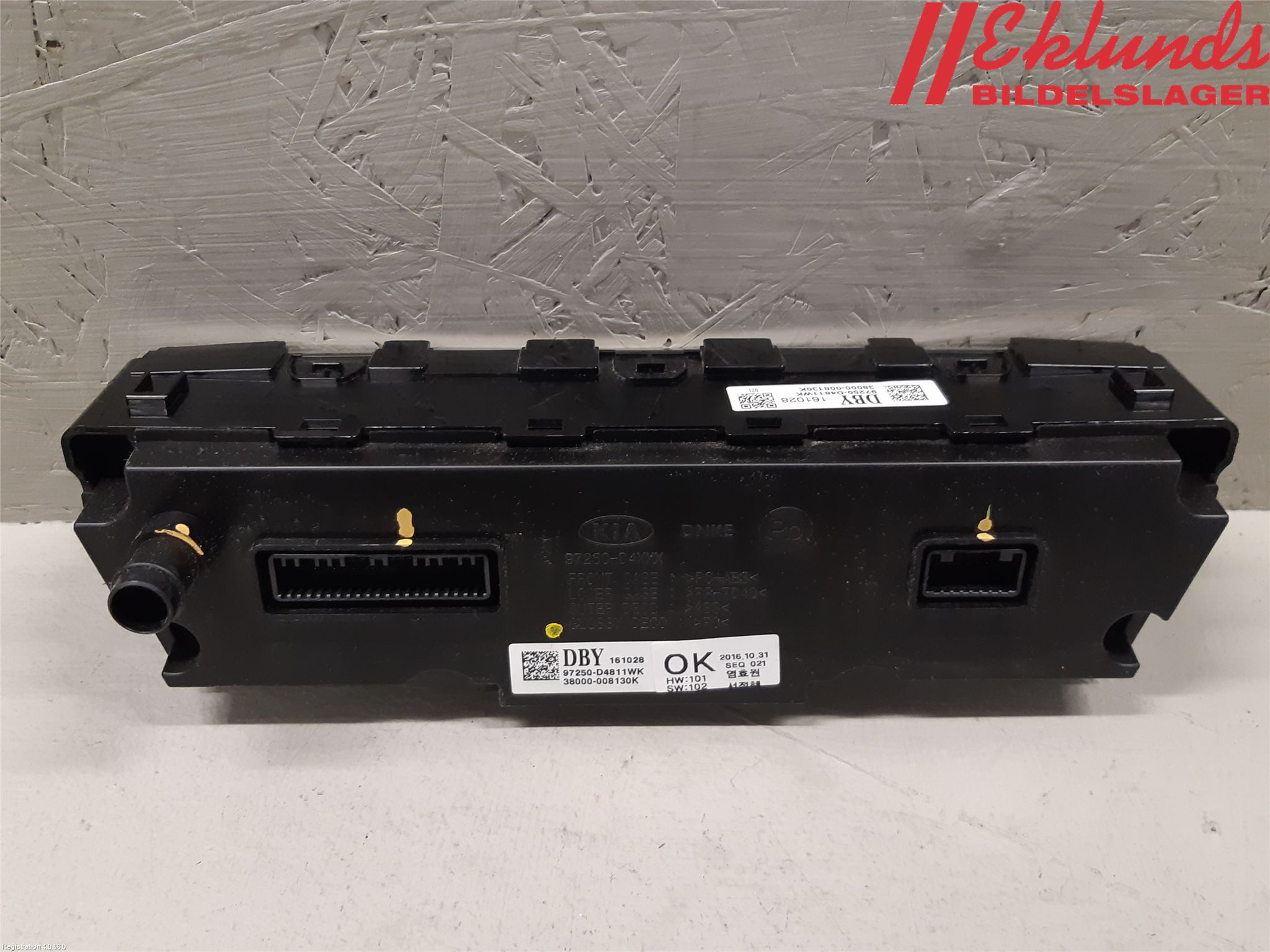 Kia OPTIMA 16-20 Ac Styrenhet Ac Manöveren