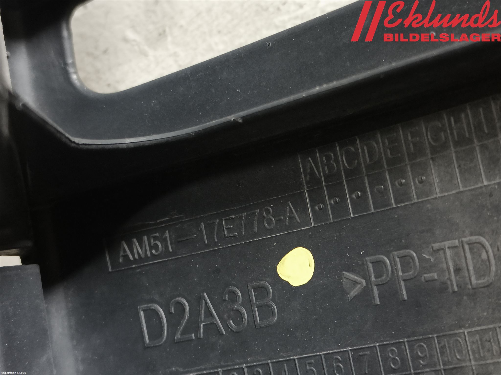 Ford GRAND C-MAX  11-14 Stötfångardel Fram Mitt