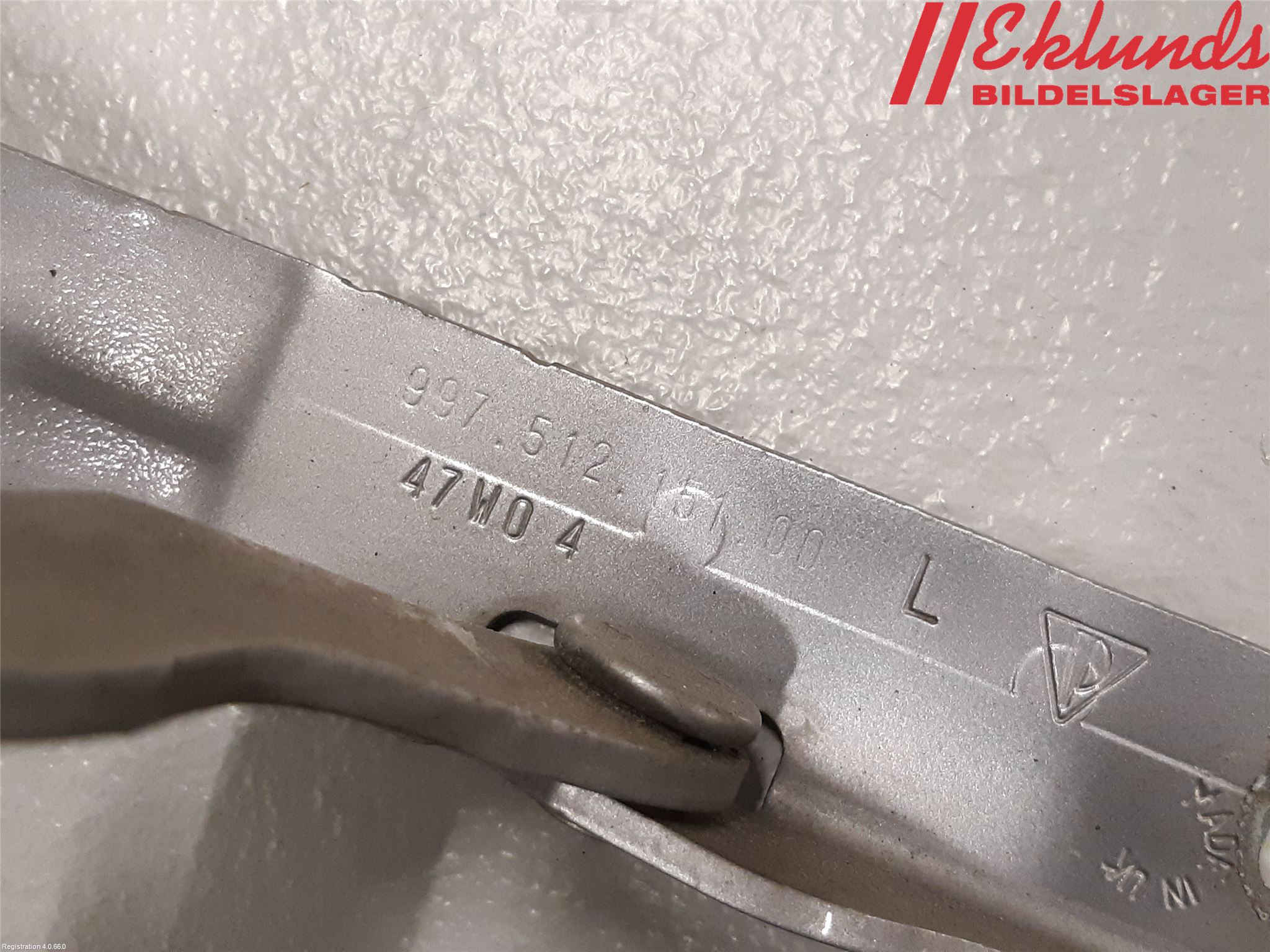 Porsche 911 64- Huvgångjärn