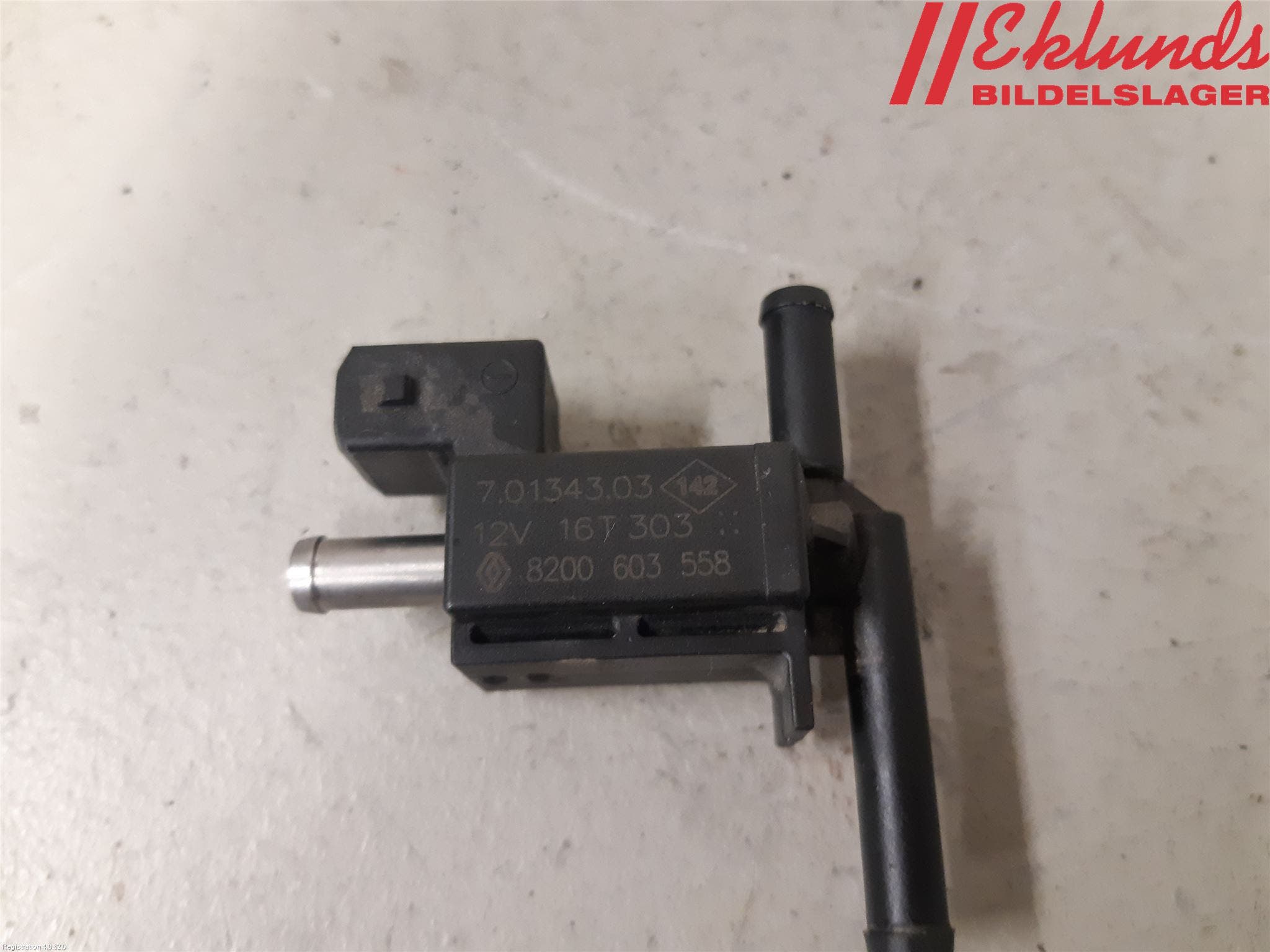 Dacia LOGAN MCV/STEPWAY Magnetventil Laddtryck