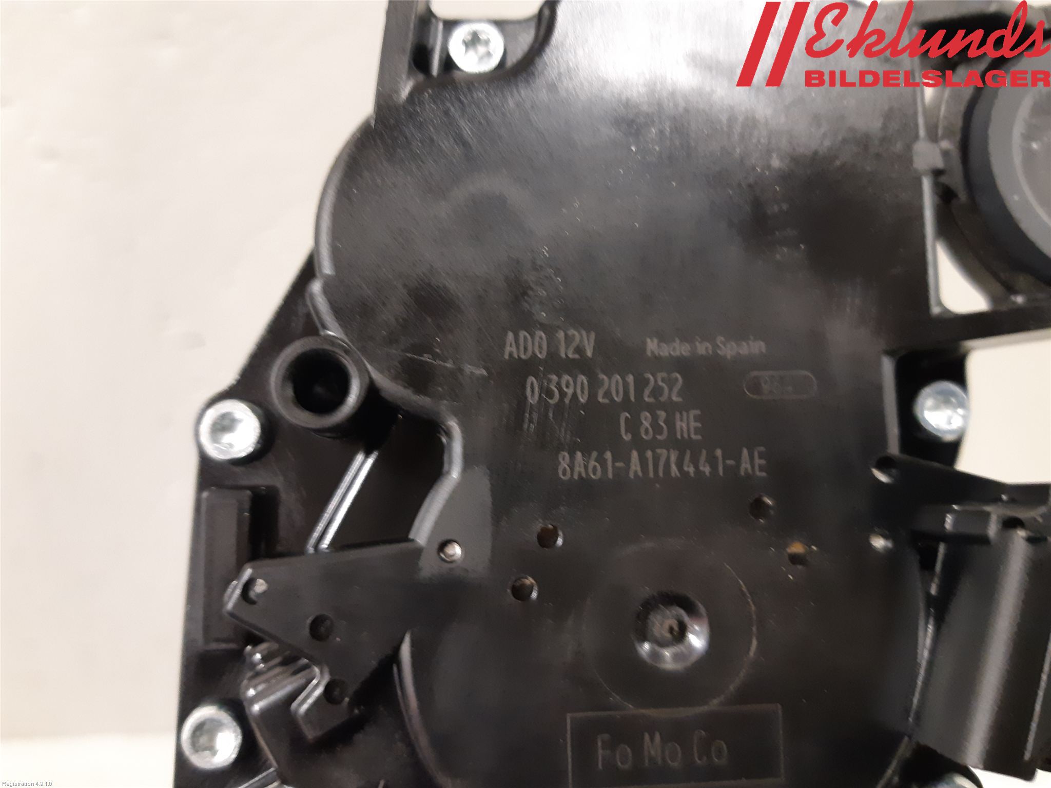 Ford FIESTA 13-17 Torkarmotor Baklucka