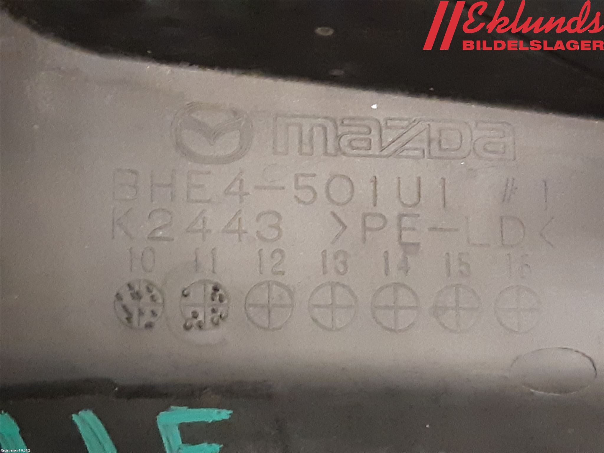 Mazda 3 II 09-13 Deflektor Plåt-Plast Kylning