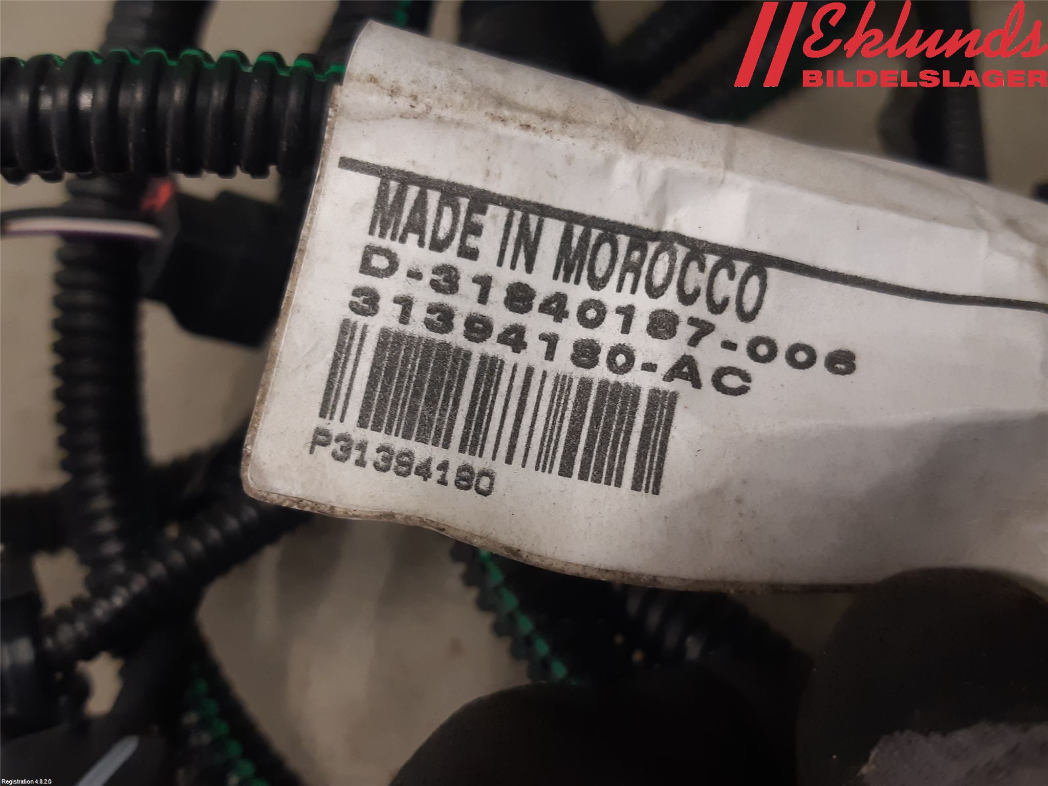 Volvo XC90/RECHARGE 16- Kabelhärva