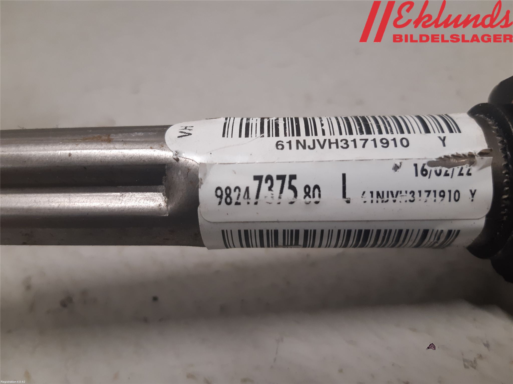 Peugeot 208/E-208 20- Rattaxelagg Justerbart