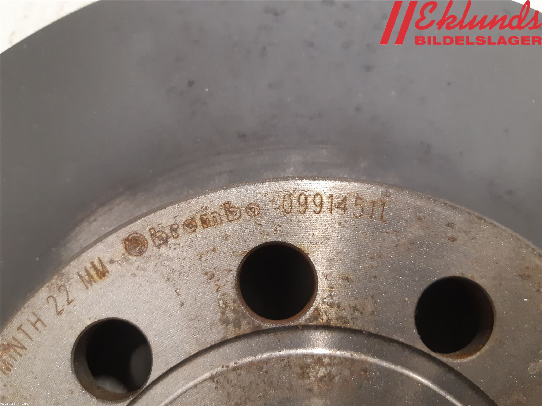 Audi A3/S3 8V 13-20 Bromsskiva Fram