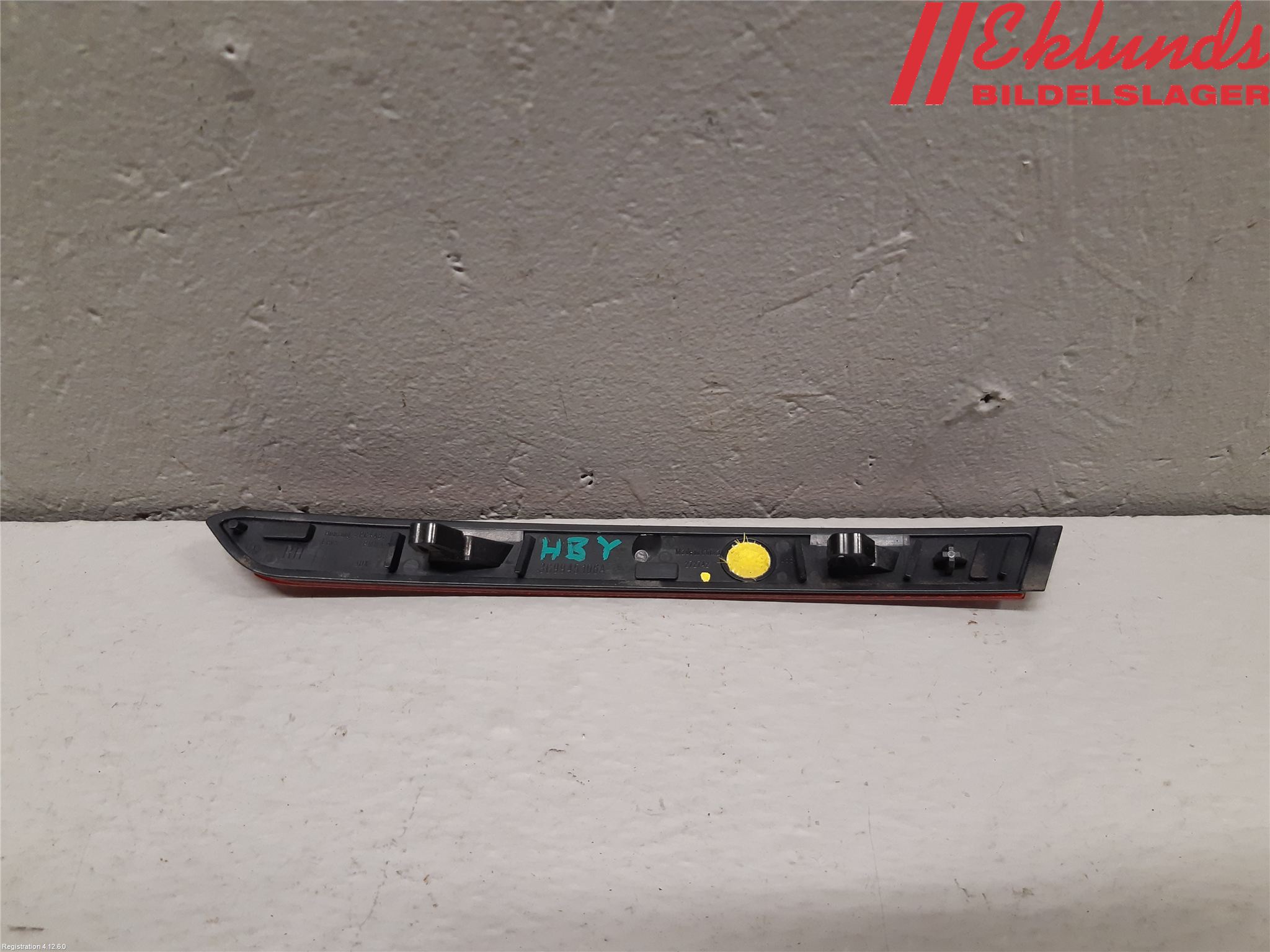Volkswagen VW PASSAT 15-19 Dimljus/Reflex Bak