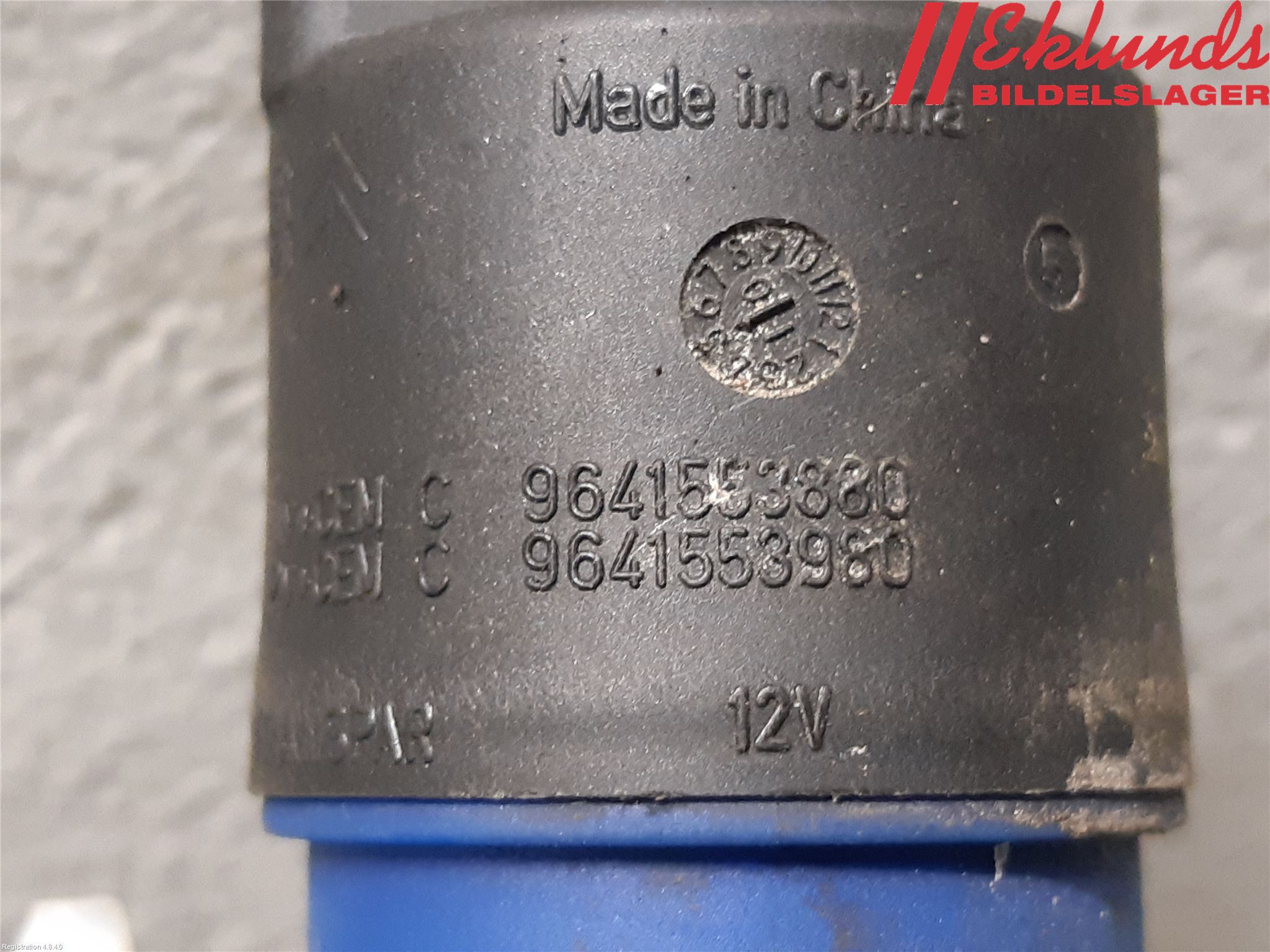 Renault CLIO III  09-12 Spolarpump Högtryck