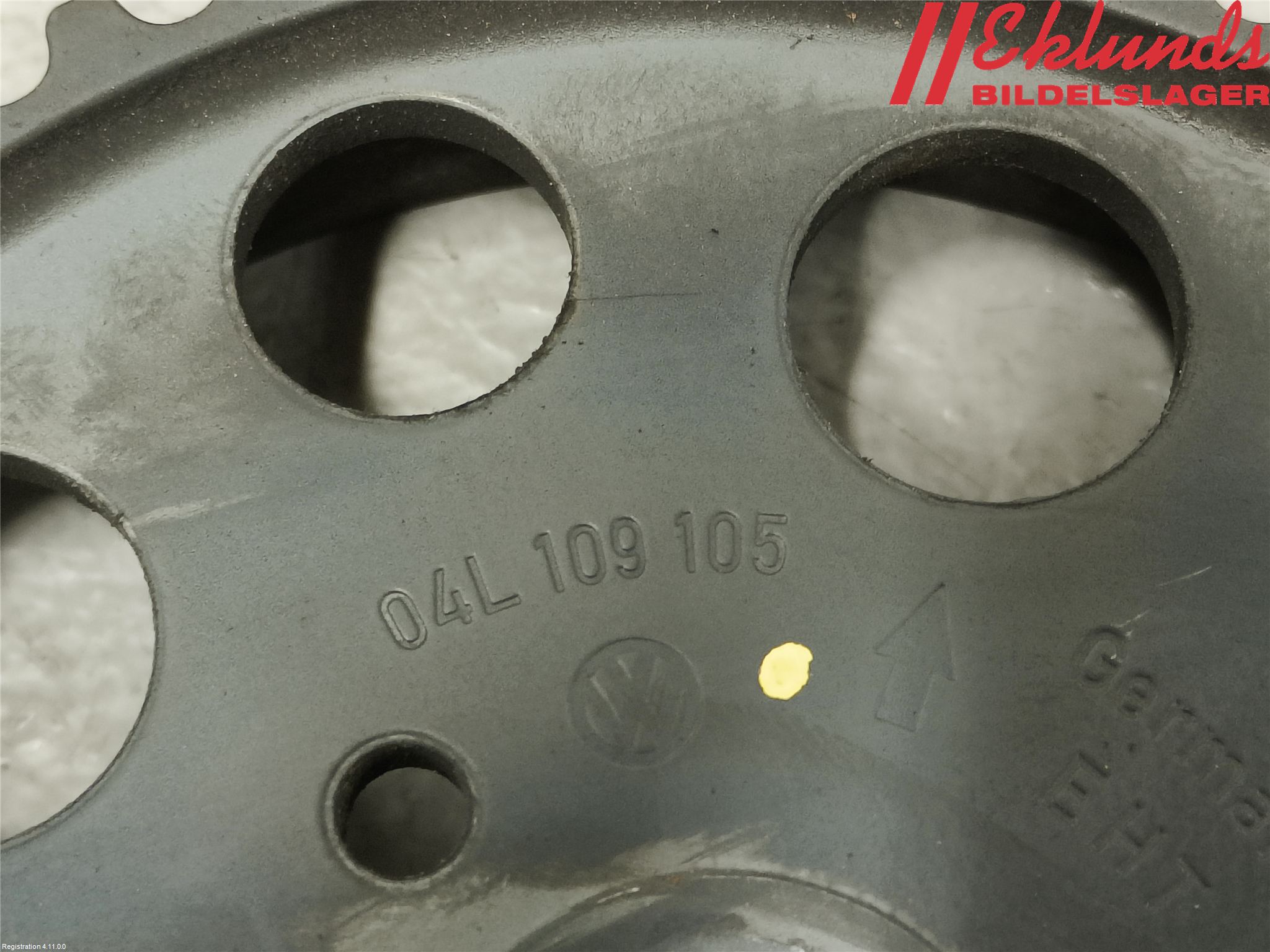 Volkswagen VW PASSAT 15-19 Remskiva