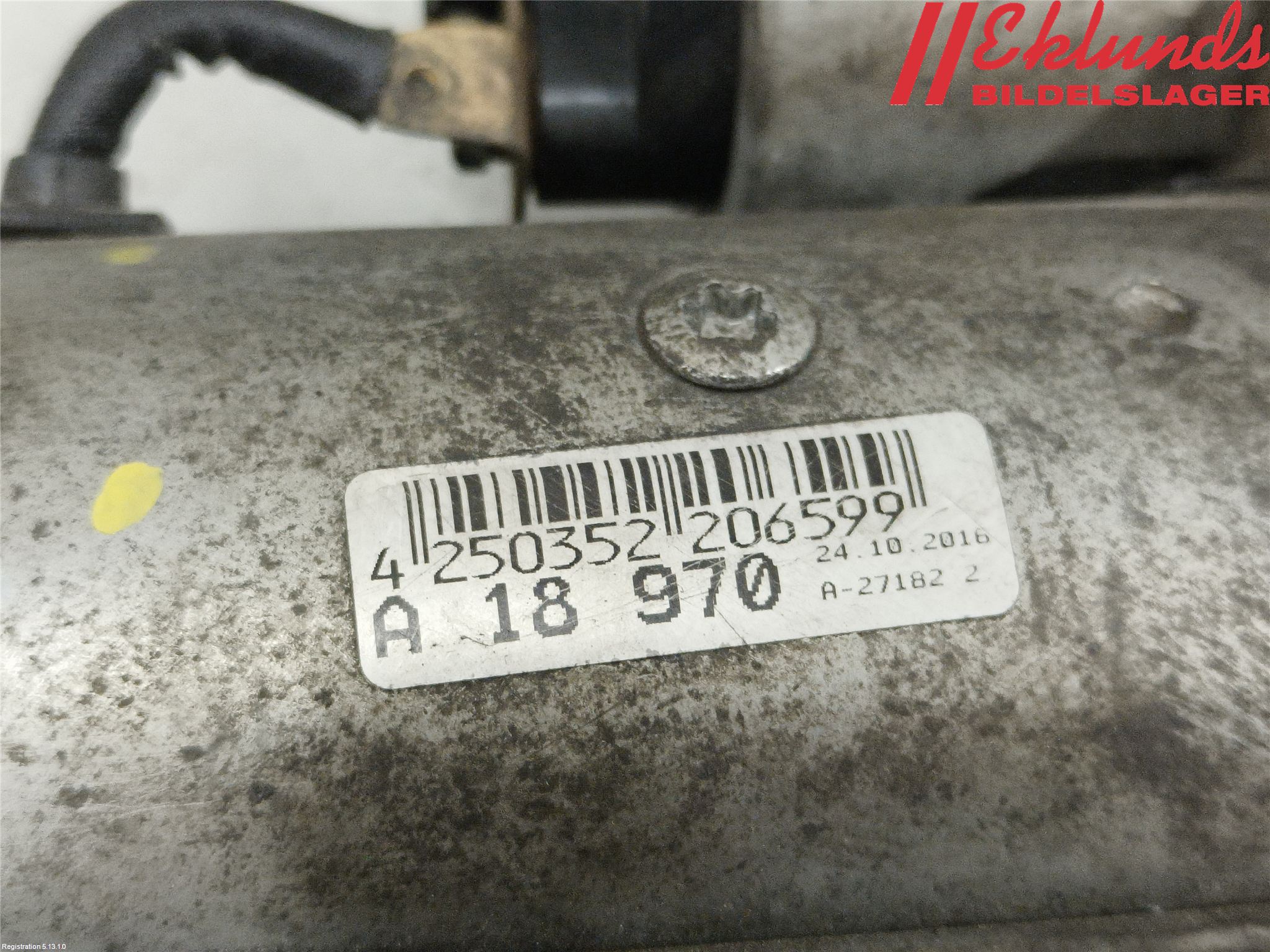 Citroen JUMPY 07-16 Startmotor Diesel