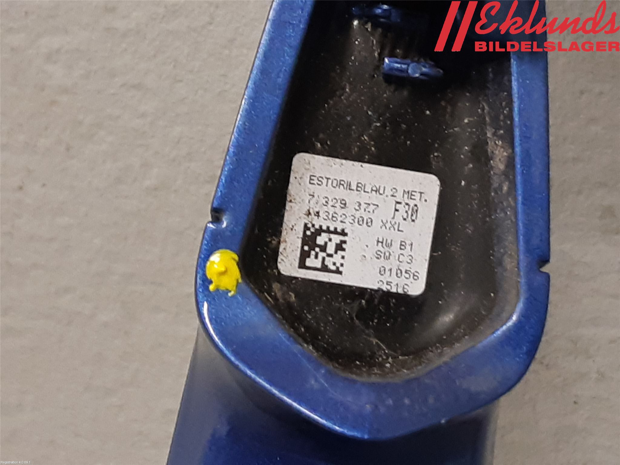 BMW 3 F30/F31/F80 12-19 Dörrhandtag Yttre Vä