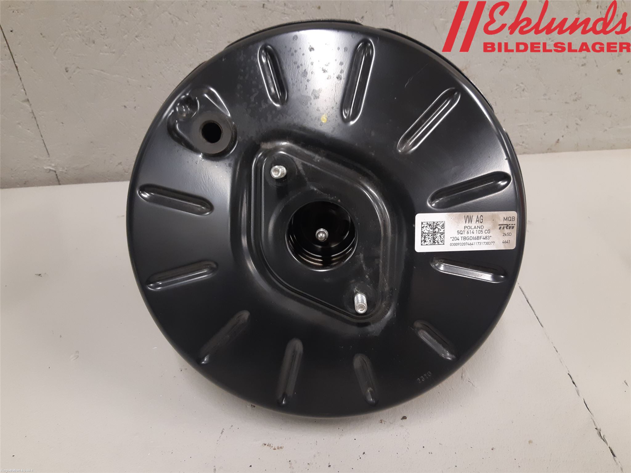 Volkswagen VW PASSAT 15-19 Bromsservo