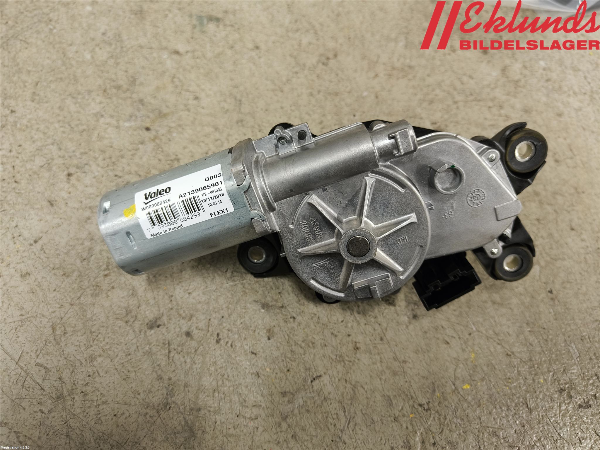Mercedes-Benz MB E-KLASS (W213) 16-23 Torkarmotor Baklucka