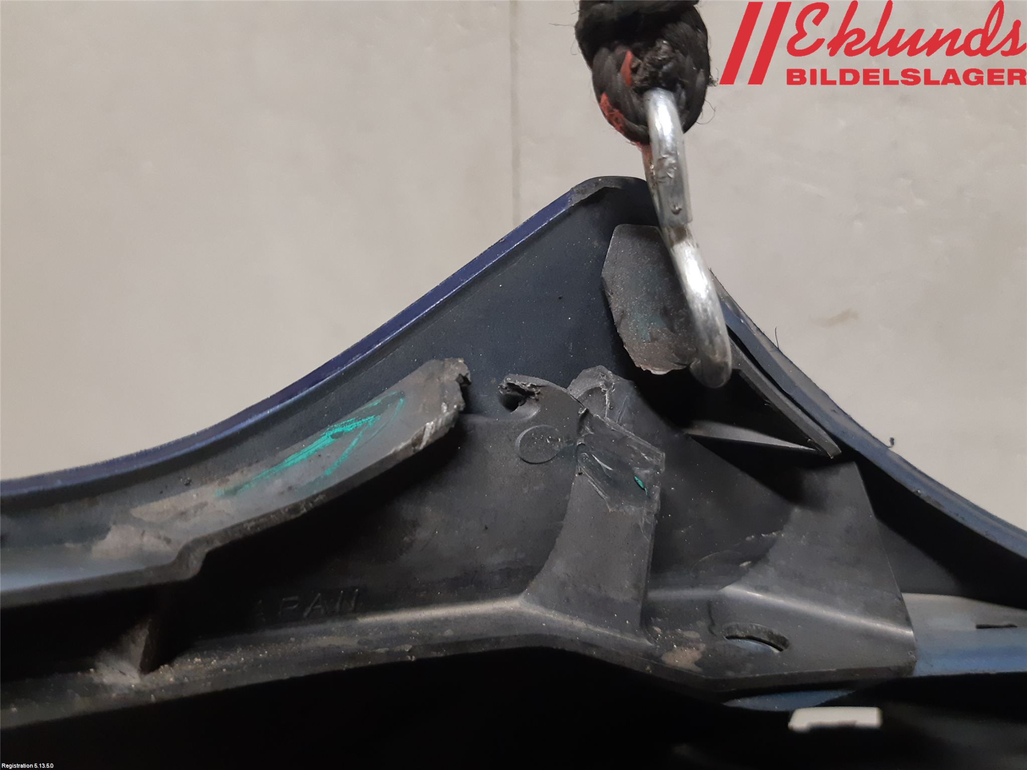 Subaru IMPREZA II  01-02 Stötfångarbeklädnad Fram