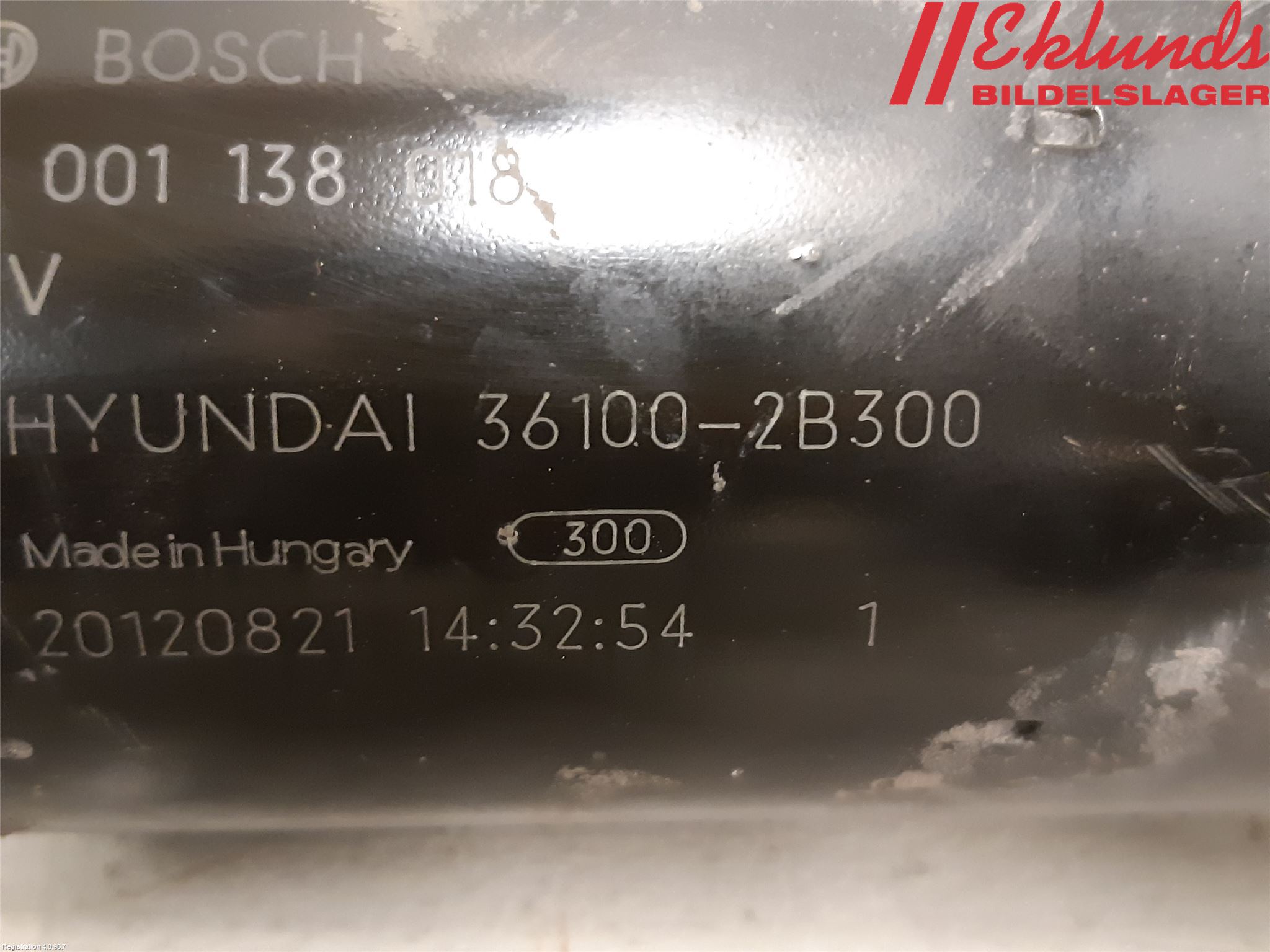 Hyundai i30 GD 13-17 Startmotor