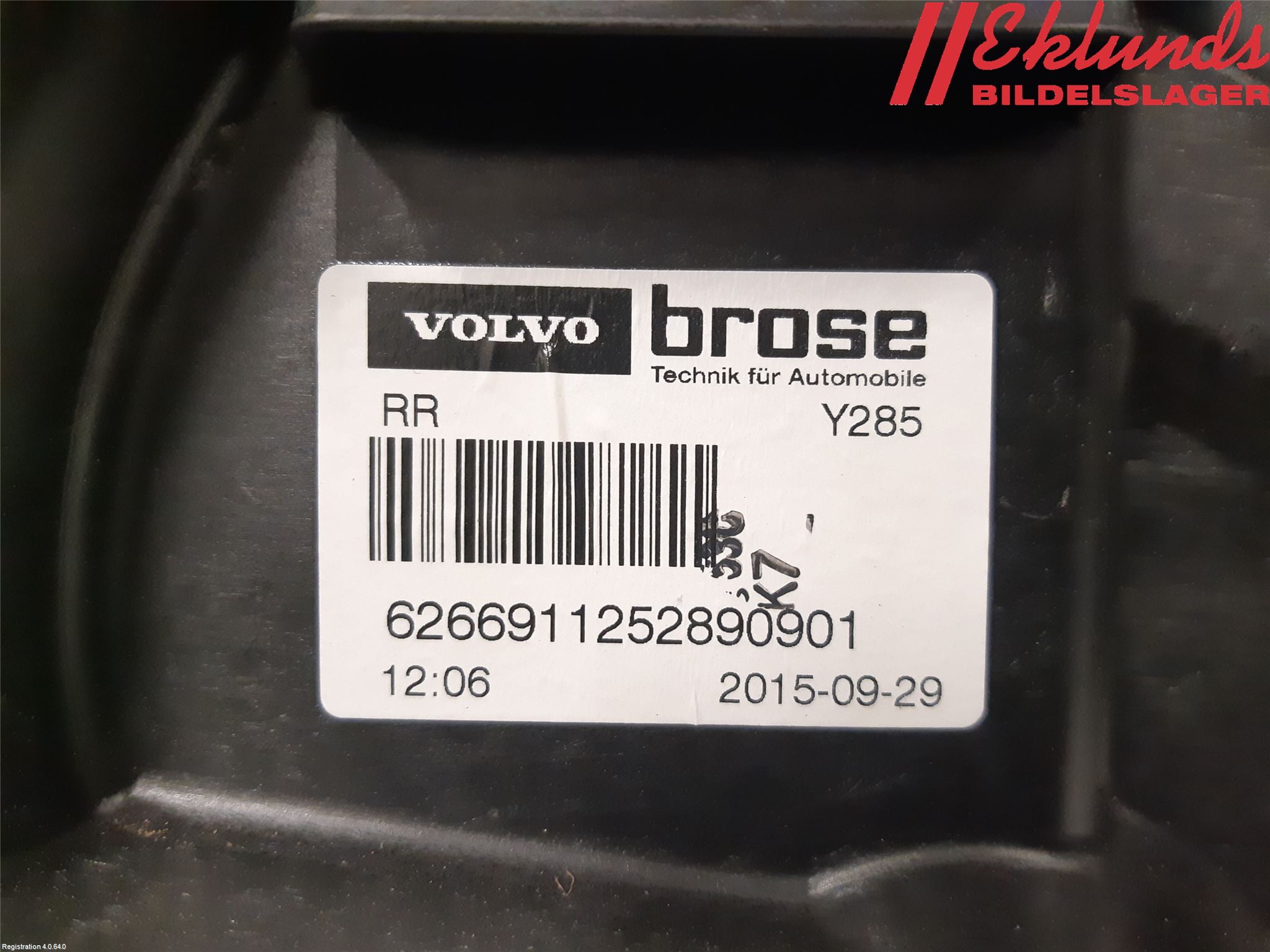 Volvo V70 14-16 Fönsterhiss El Kompl