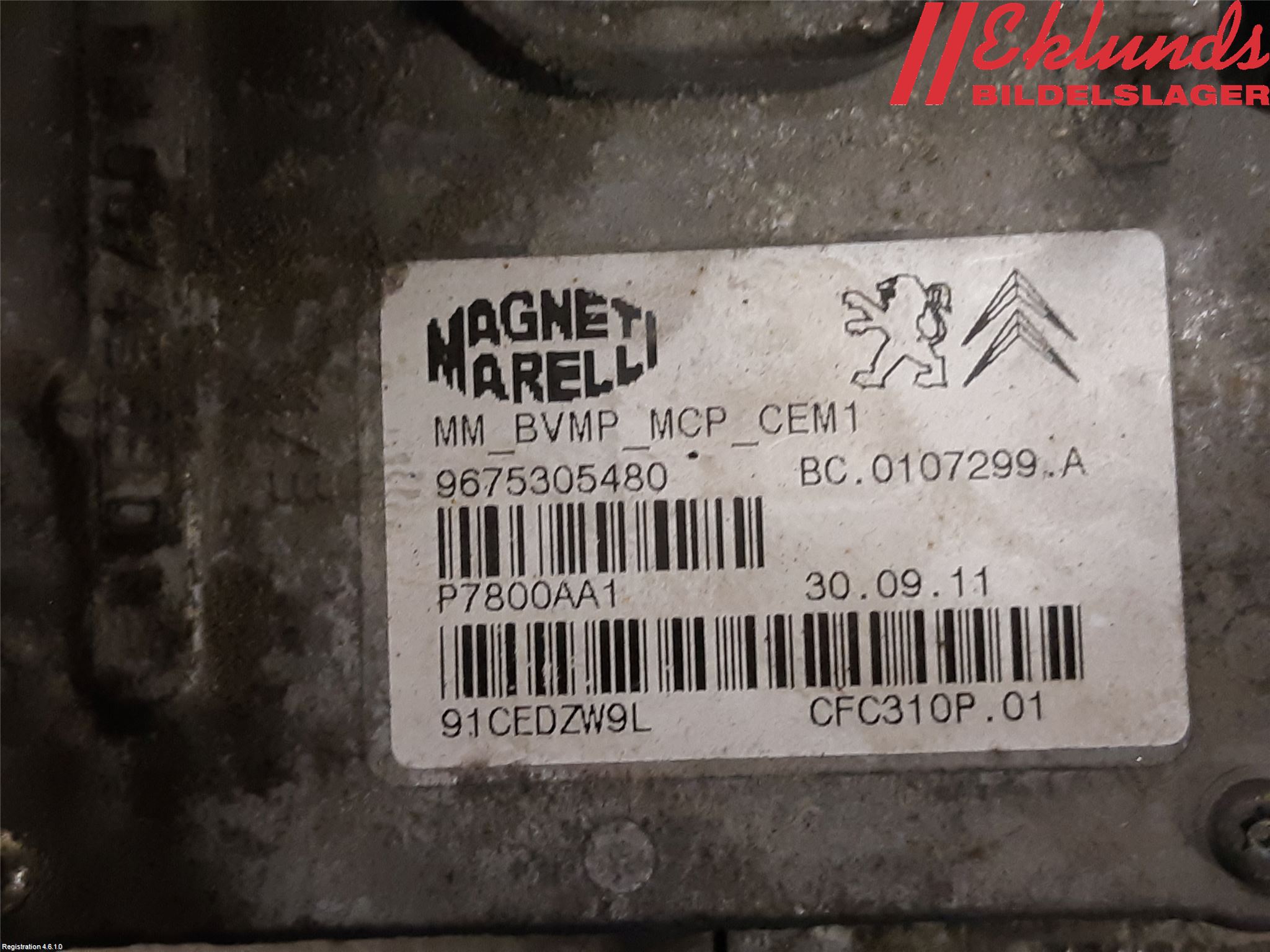 Peugeot PARTNER 08-15 Växellåda Växlingsenhet