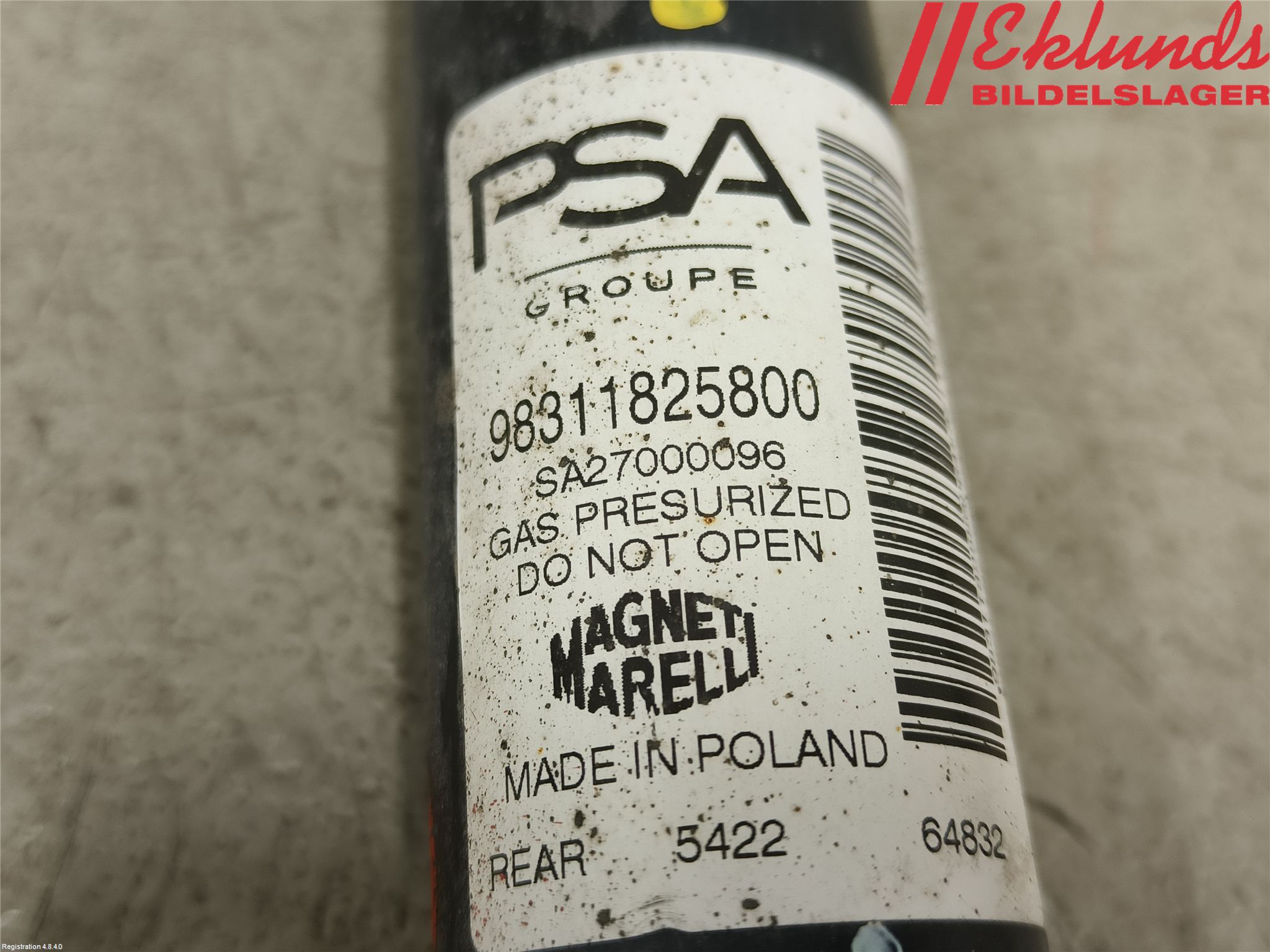 Peugeot 208/E-208 20- Stötdämpare Bak