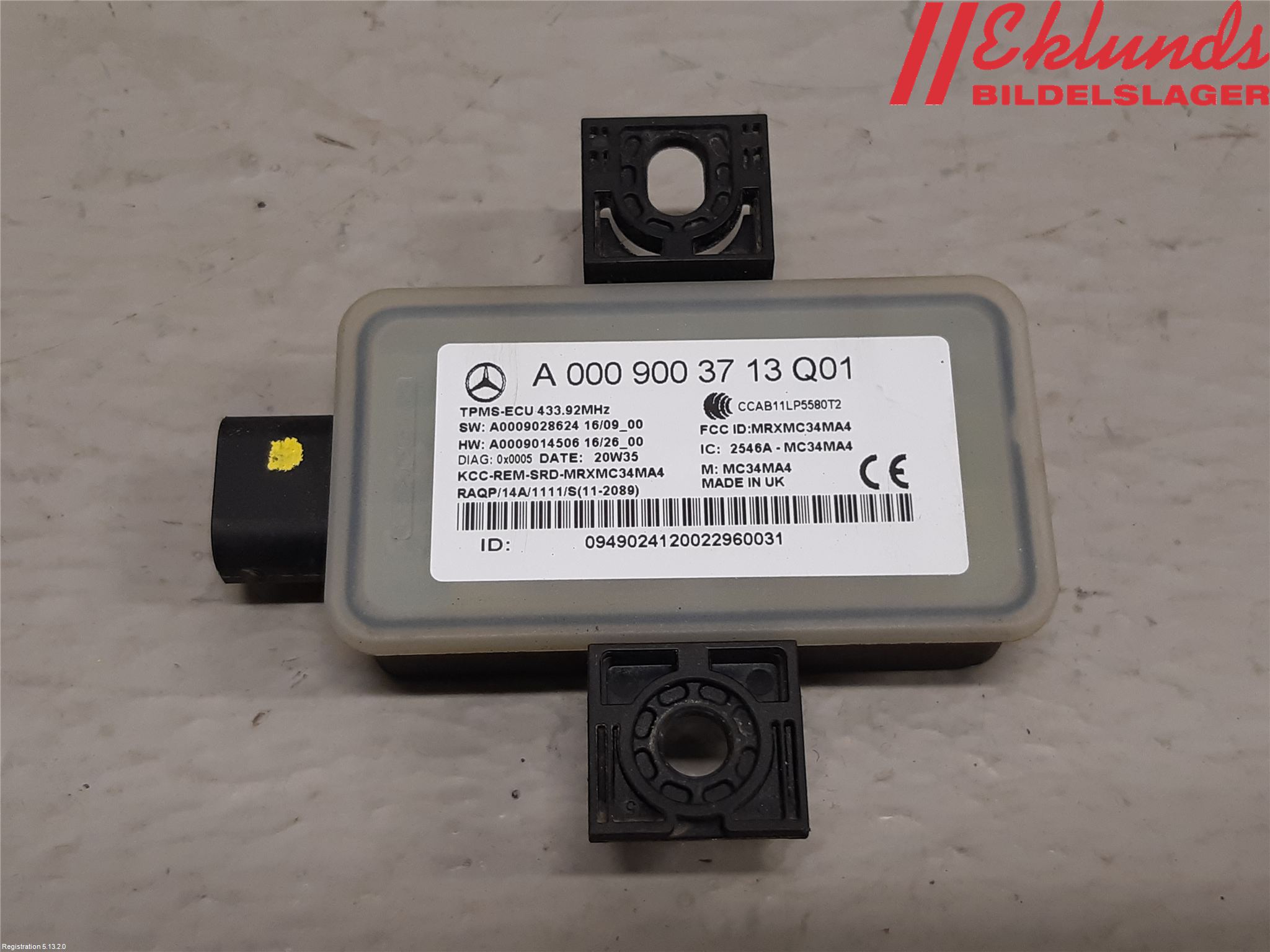 Mercedes-Benz MB EQC (N293) 20- Styrenhet Övrigt