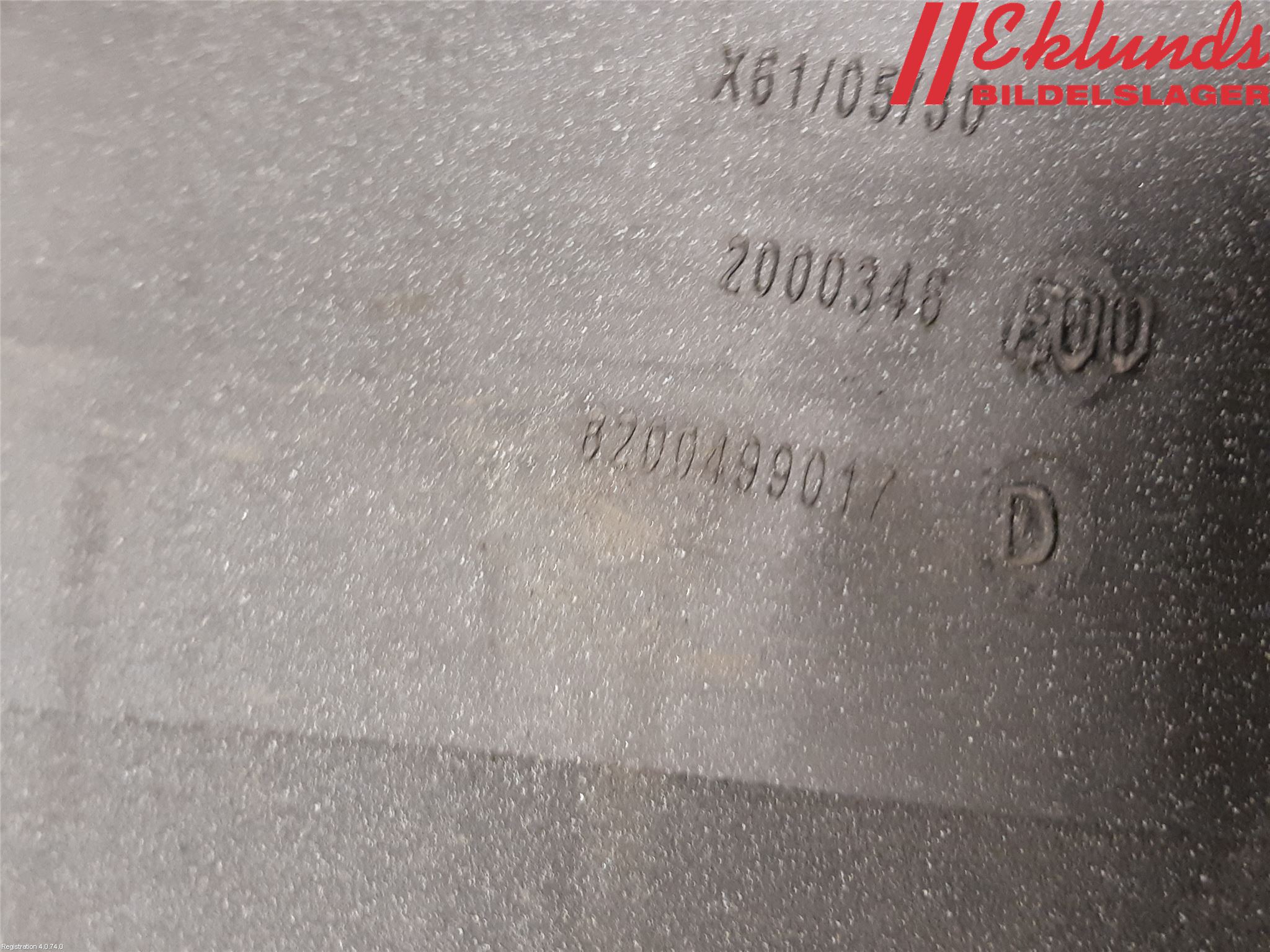 Renault KANGOO II 08-14 Grill Komp