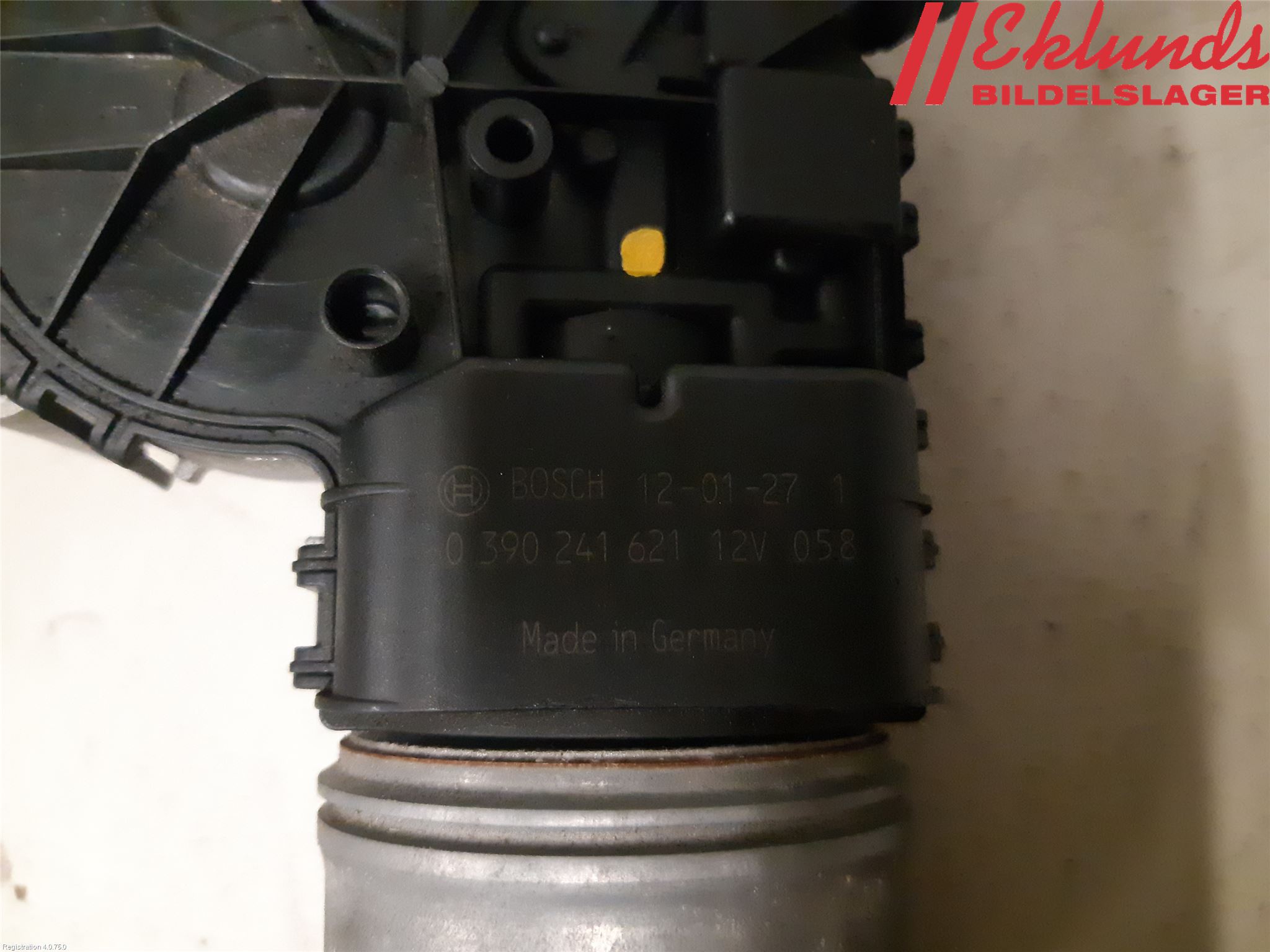 Peugeot PARTNER 08-15 Torkarmotor Vindruta