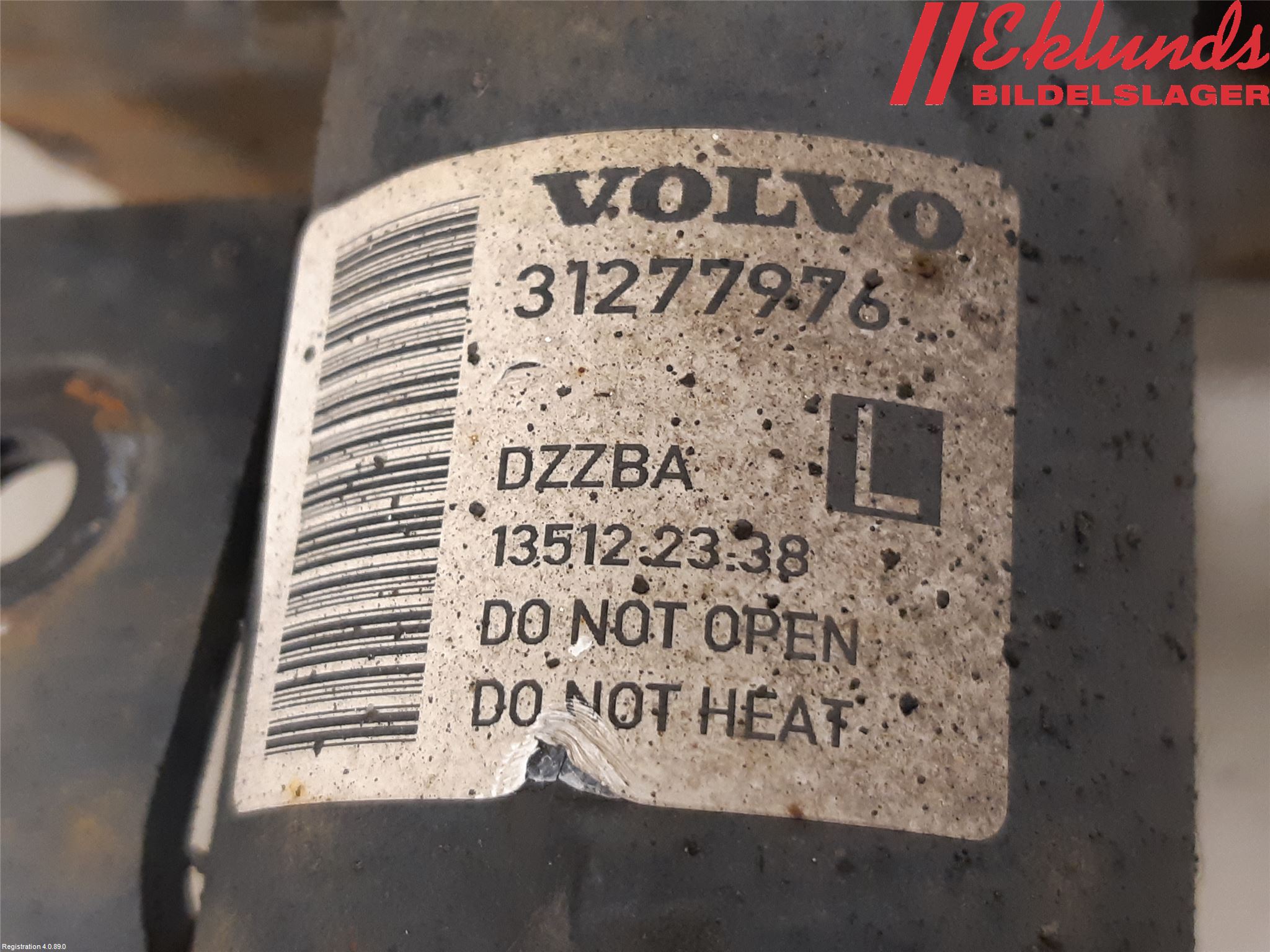 Volvo V60 11-13 Fjäderben Fram Vänster