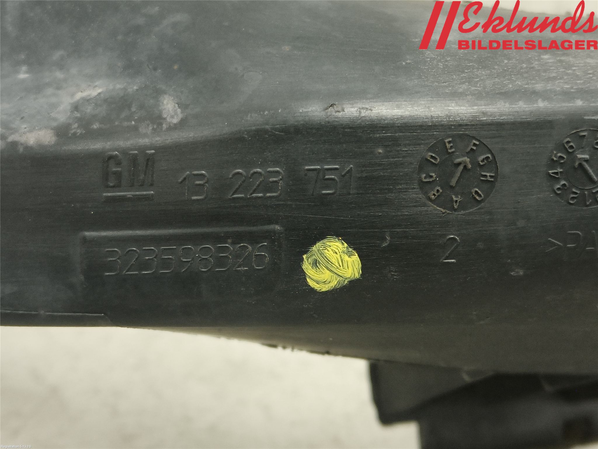 Opel CORSA D 07-14 Stötfångar Deformelement Fram