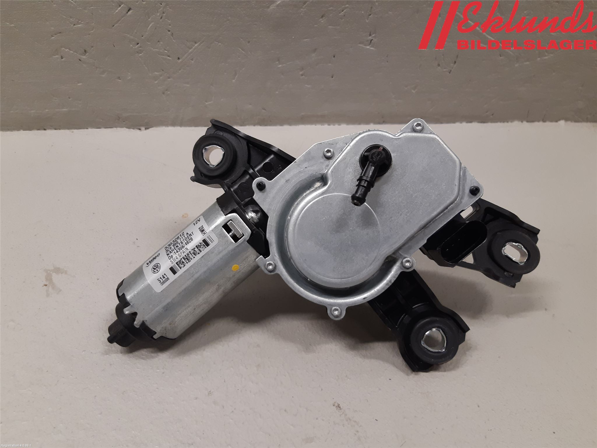 Volkswagen VW PASSAT 11-14 Torkarmotor Baklucka