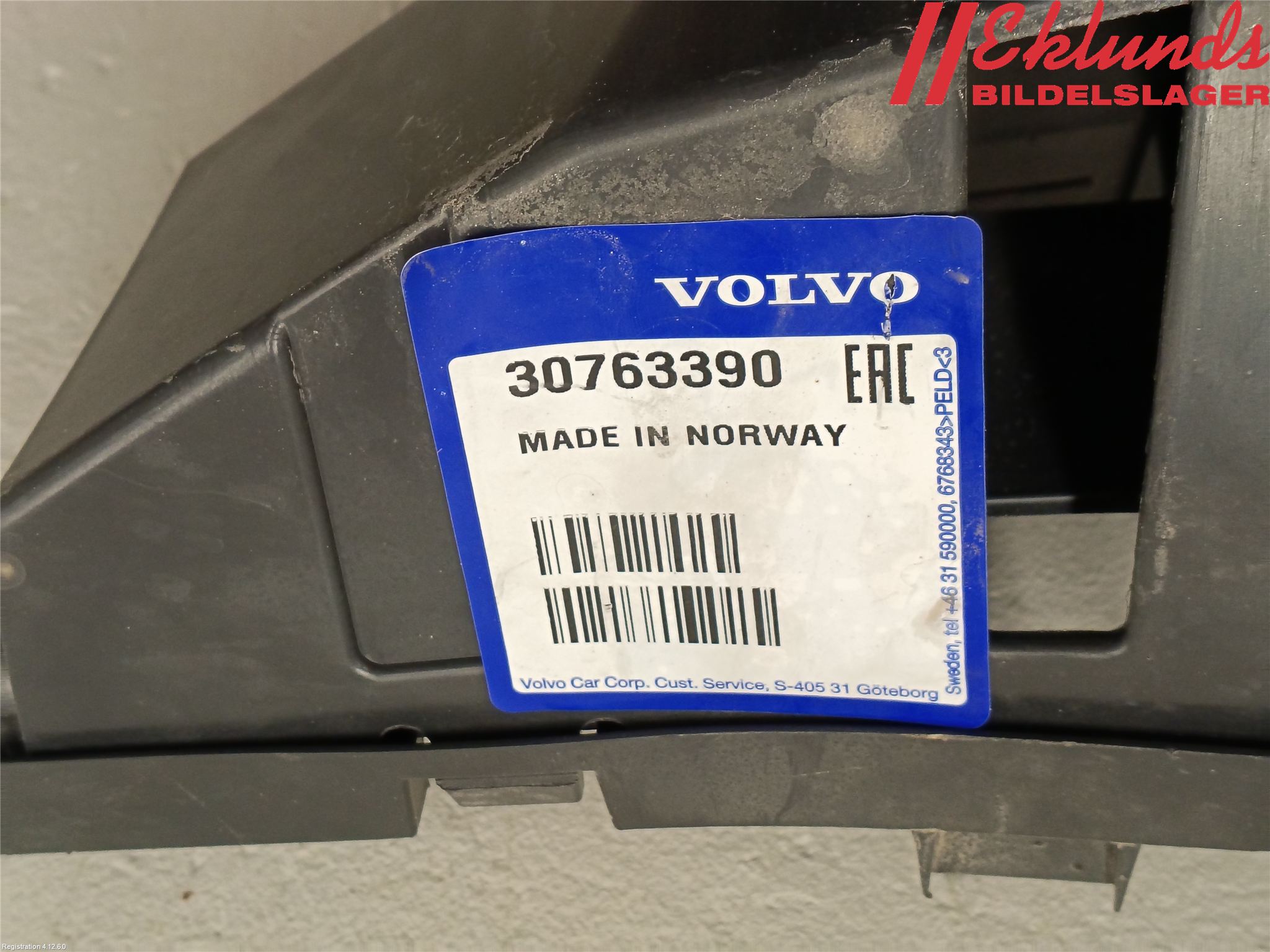 Volvo V70 08-13 Stötfångar Deformelement Fram