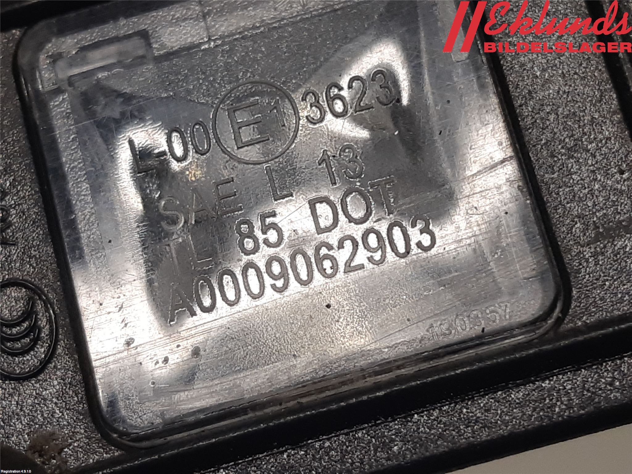 Mercedes-Benz MB C-KLASS (W205) 14-21 Skylt Belysning