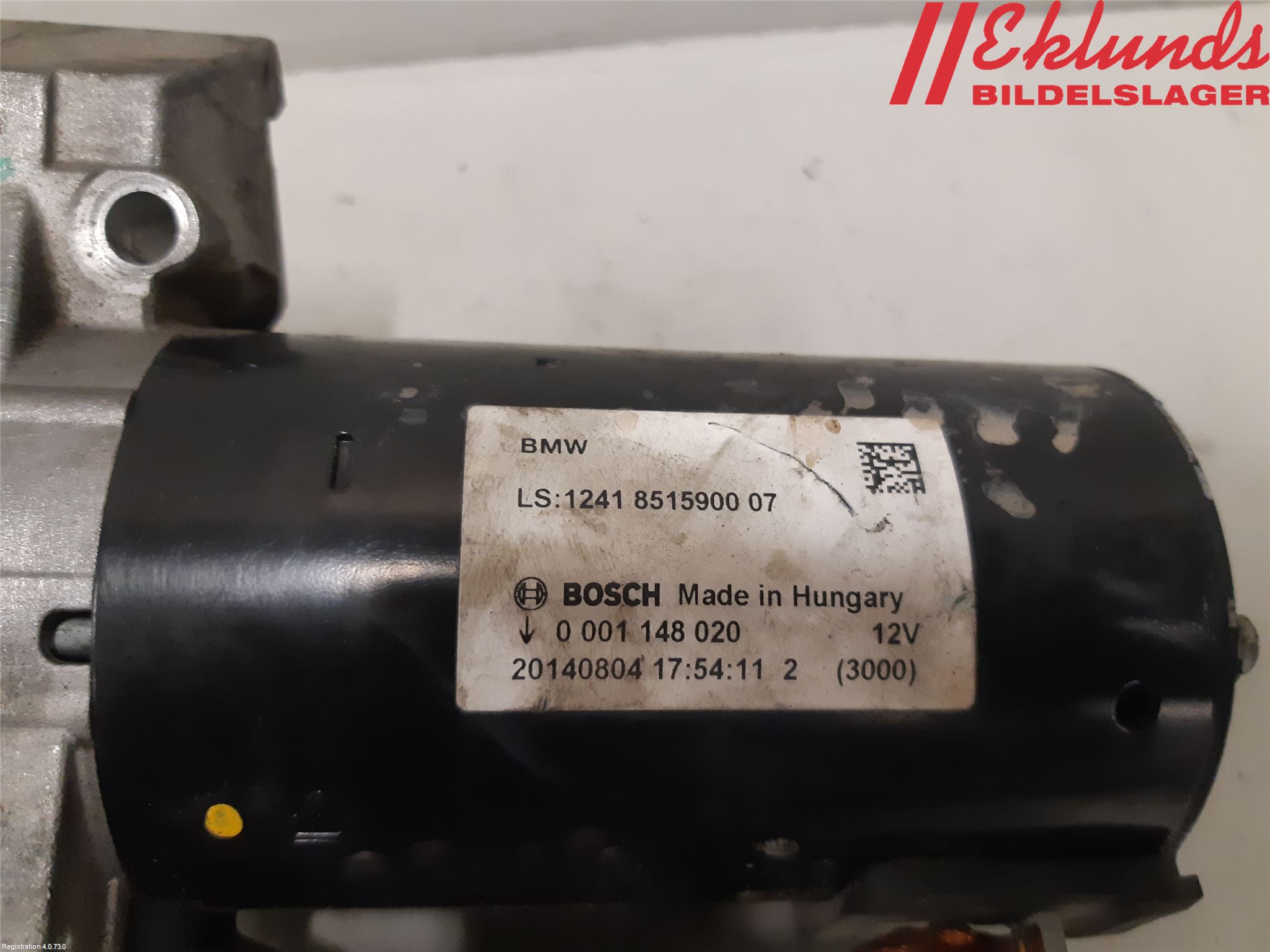 BMW X5 F15 13-18 Startmotor Diesel