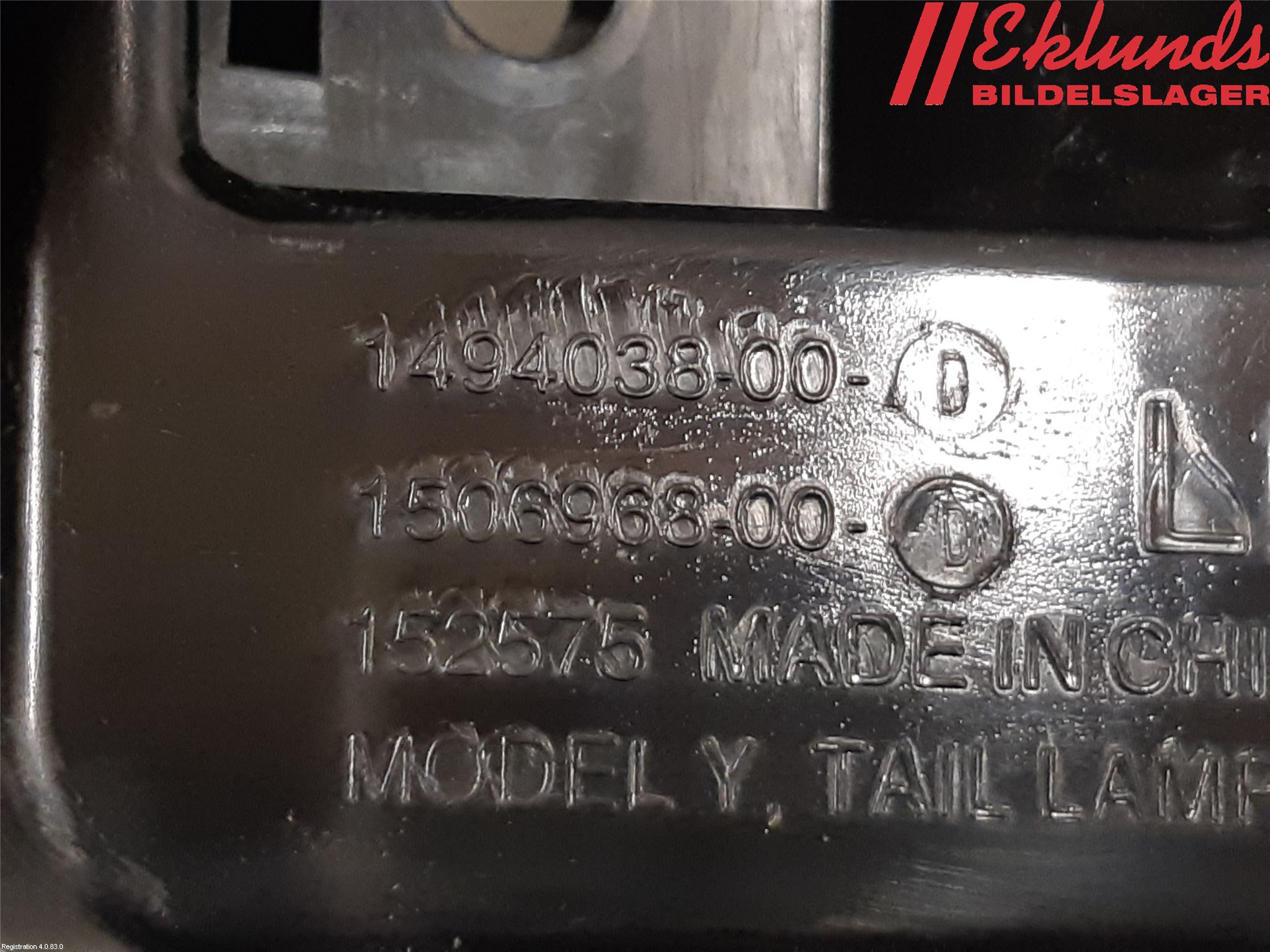 Tesla MODEL Y 21- Stötfångarfäste Bak Vä