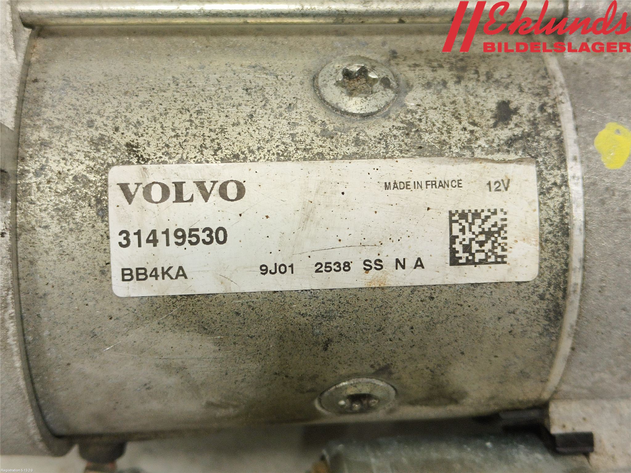 Volvo XC40/RECHARGE 18- Startmotor Diesel